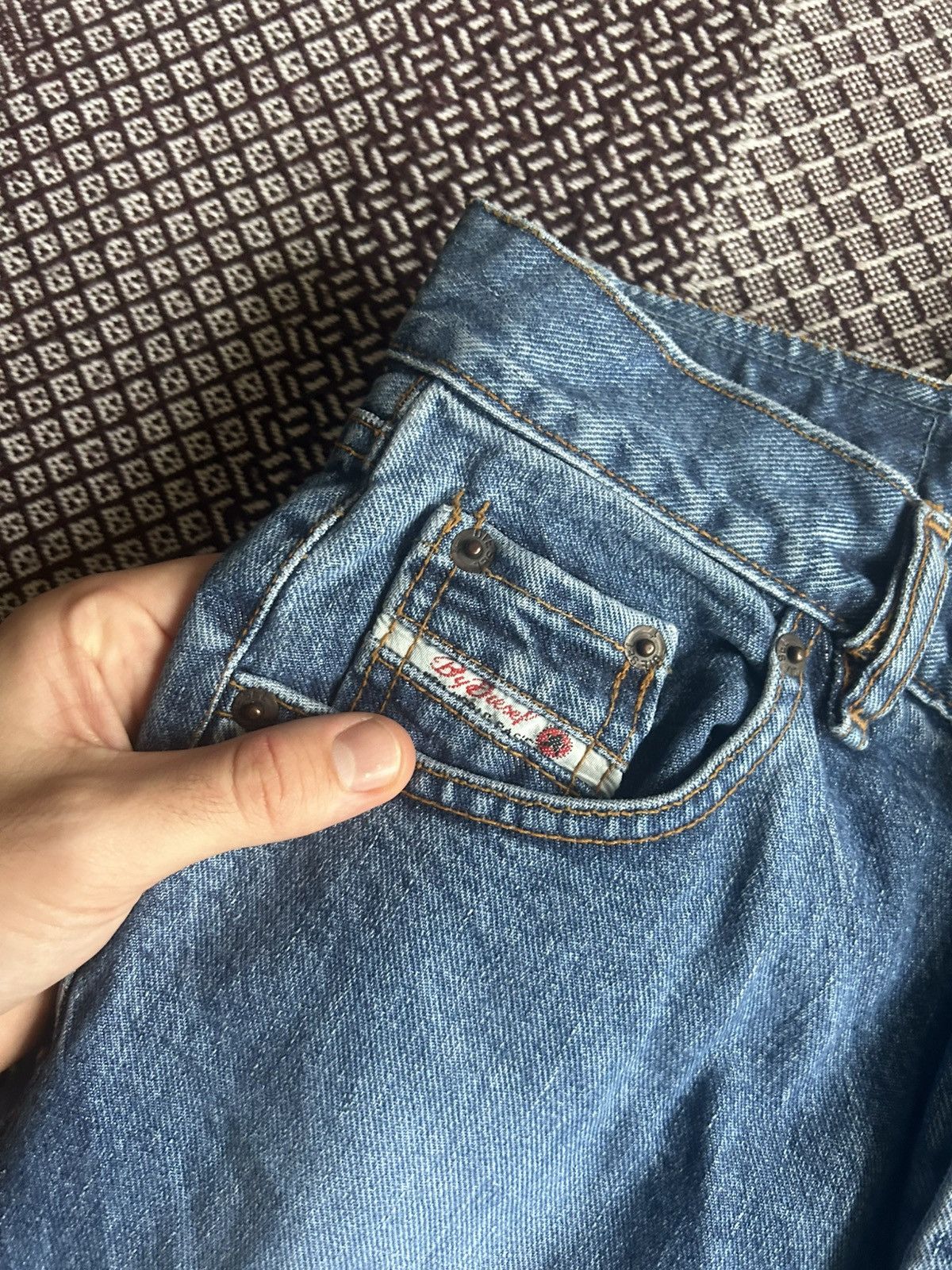 Diesel Vintage Diesel Denim Jeans Distressed Faded NWT Size 30 Rare Size US 30 / EU 46 - 12 Thumbnail