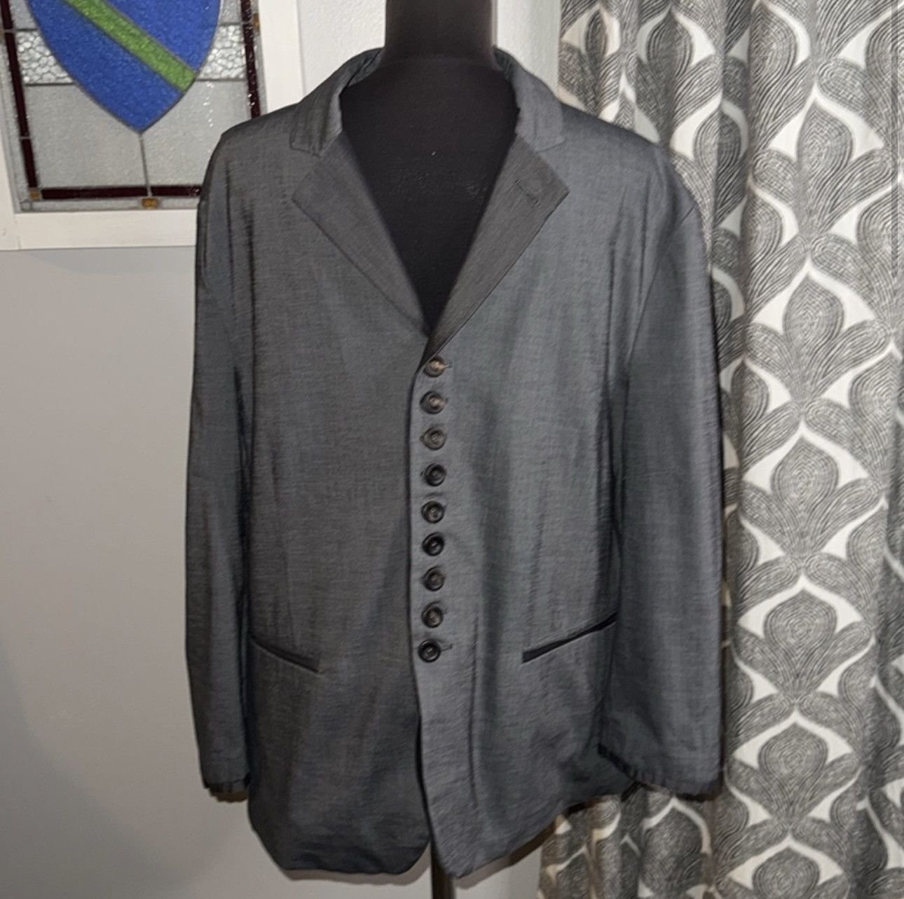 John Varvatos John Varvatos Linen/.Cotton Woodward Jacket 44R Size 44R - 1 Thumbnail