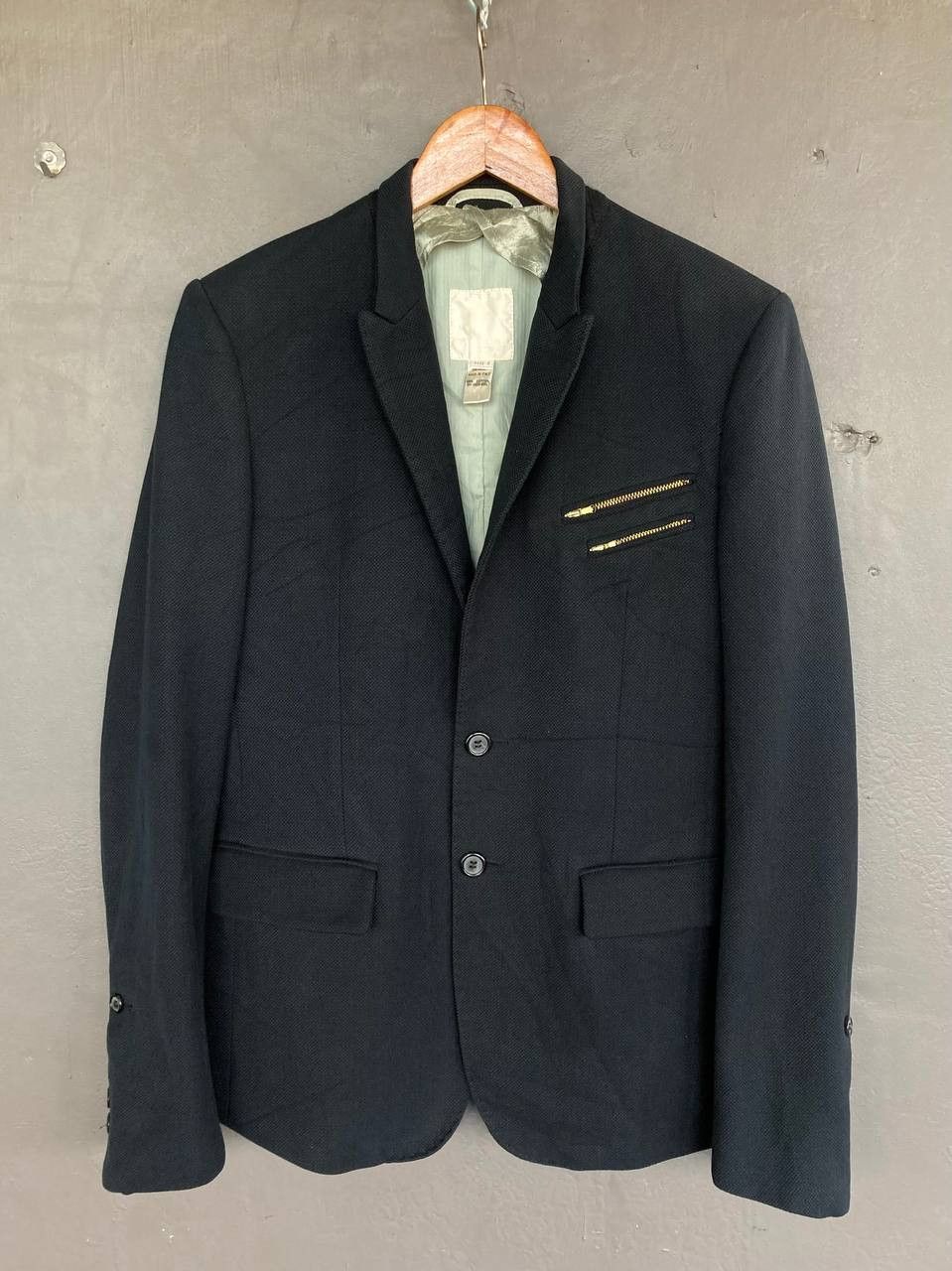Diesel Vintage Diesel Customized Embroidered Blazer Size US S / EU 44-46 / 1 - 1 Thumbnail