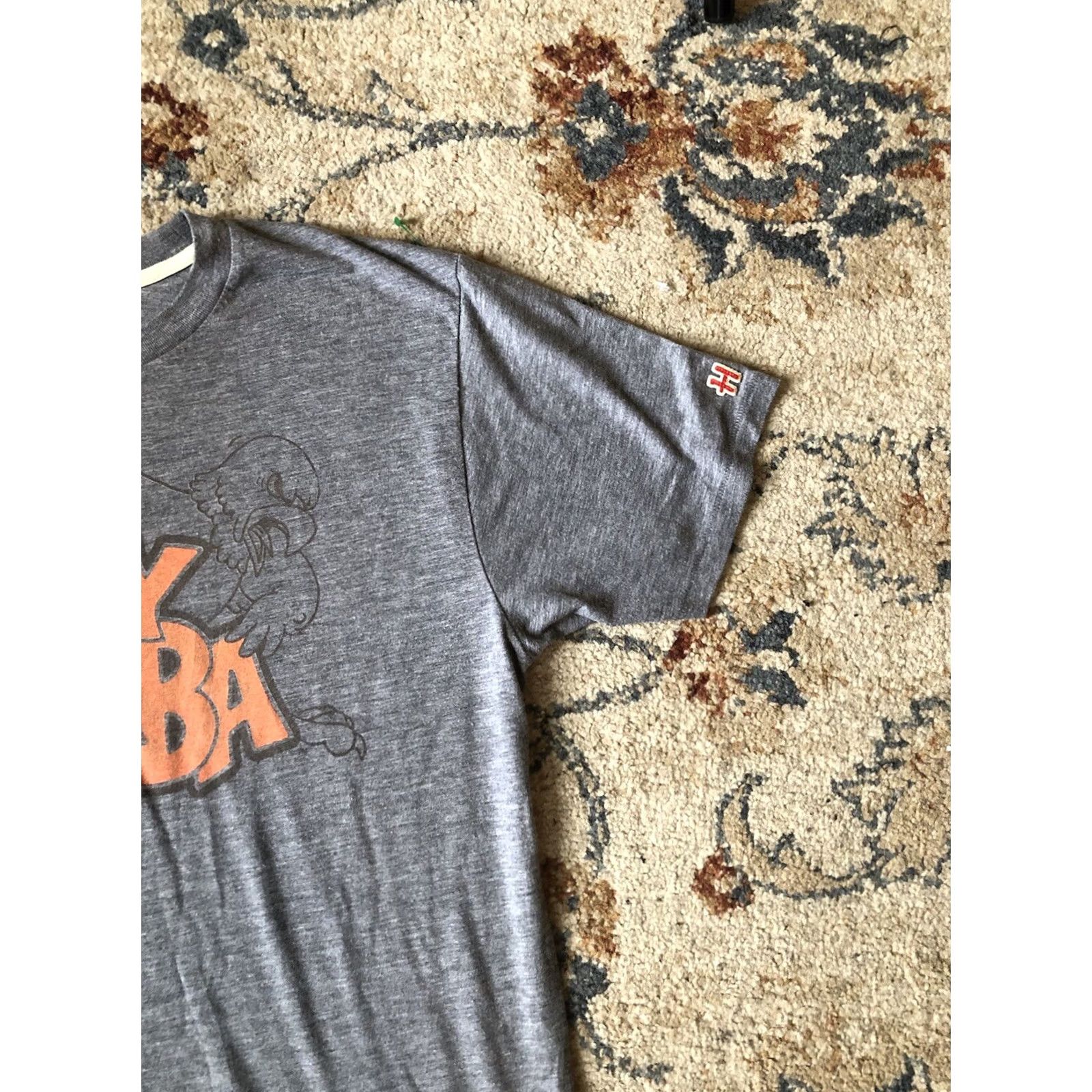 Vintage Homage Shirt T-Shirt Gray L Mens College AY ZIGGY ZOOMBA BGSU Falcons Graphic Print Crew Neck Short Sleeve Size US L / EU 52-54 / 3 - 4 Thumbnail
