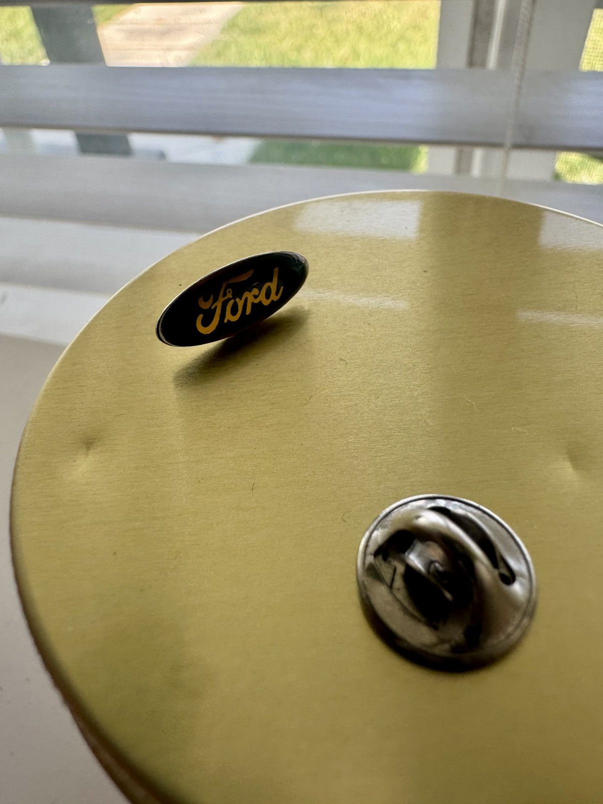 Ford Vintage FORD Logo Push Pin - Dark Green / Gold Size ONE SIZE - 5 Thumbnail