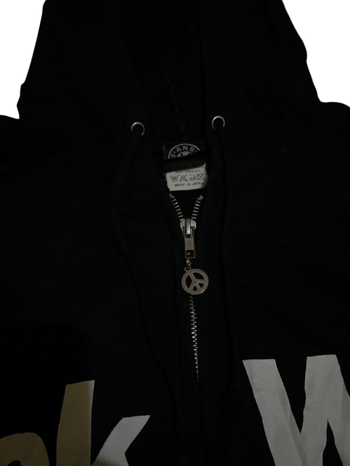 ANDSUNS Andsuns FUCK WAR anarchy zip up hoodie Size US L / EU 52-54 / 3 - 5 Thumbnail