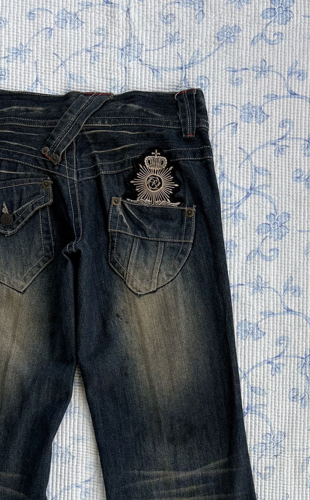 Japanese Brand Japanese Richer Glamour Streetwear Jeans Flared Denim Size US 28 / EU 44 - 12 Thumbnail