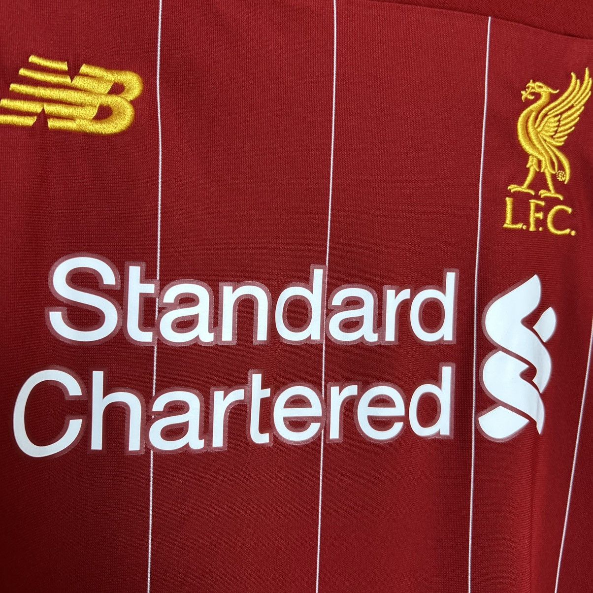 New Balance Mens New Balance FC Liverpool 2019 Home Soccer jersey Size US S / EU 44-46 / 1 - 5 Thumbnail
