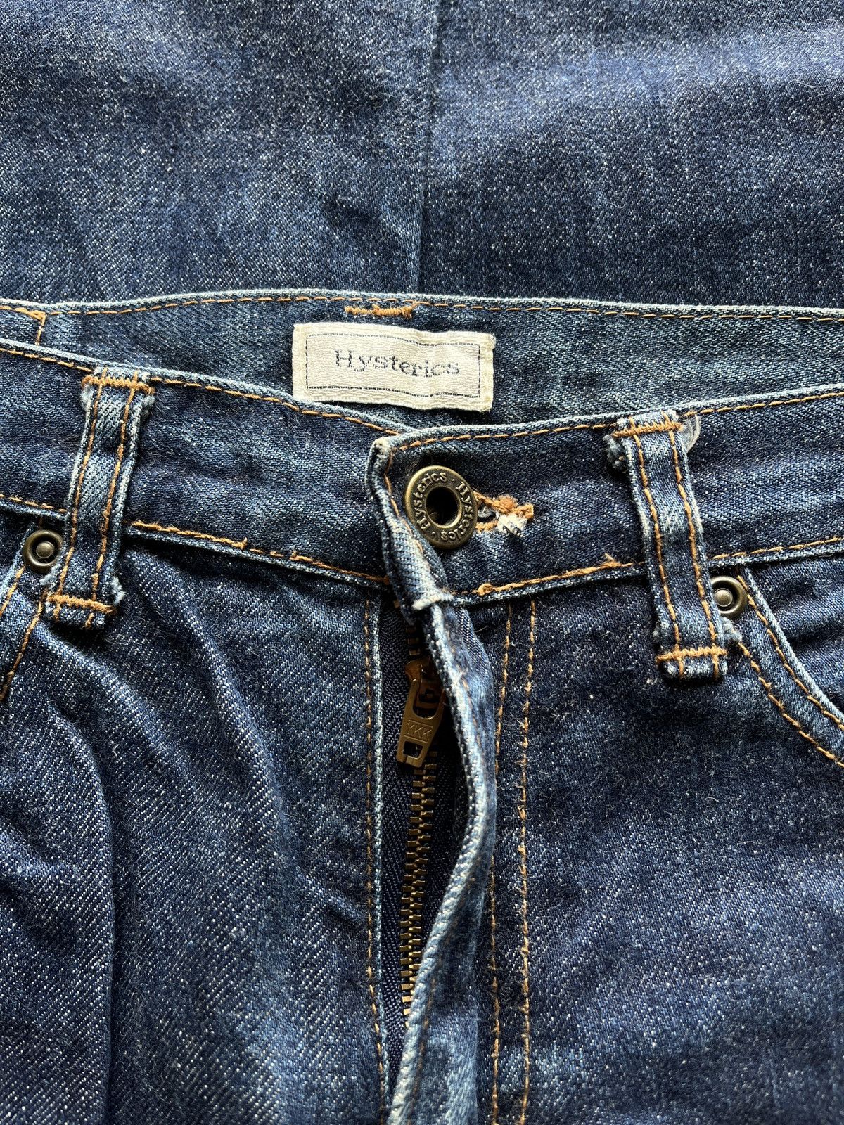 Hysteric Glamour 2000s HYSTERIC GLAMOUR Raiders Denim Pants Size US 28 / EU 44 - 7 Thumbnail