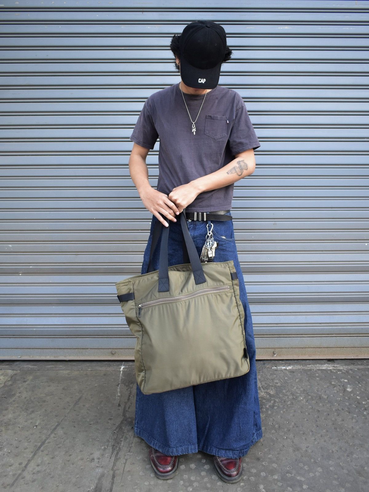 Yohji Yamamoto INED HOMME by YOHJI YAMAMOTO TOTE BAG Size ONE SIZE - 12 Thumbnail