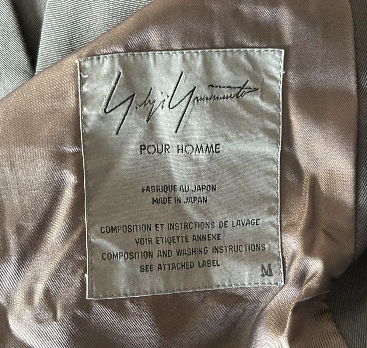 Yohji Yamamoto Yohji Yamamoto 91aw Special Collar Double Breasted Blazer K4 Size US M / EU 48-50 / 2 - 6 Thumbnail
