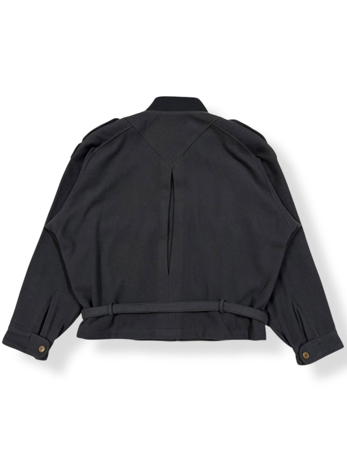 Other Vintage 90s Olivier Massuger Paris Wool Blend Bomber Jacket Size US M / EU 48-50 / 2 - 2 Thumbnail