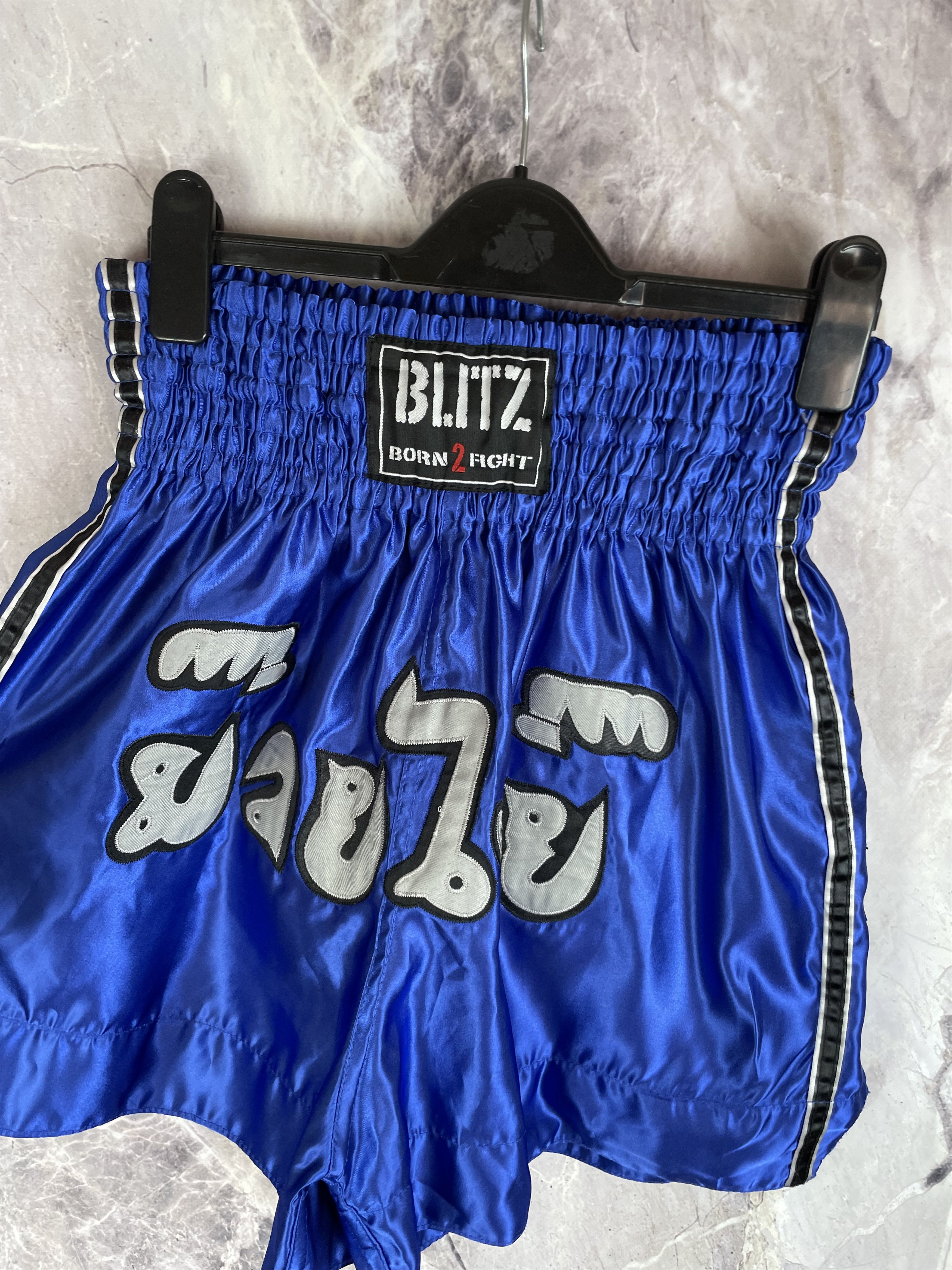 Vintage Vintage Thailand Muay Thai Fighting Shorts Size US 34 / EU 50 - 3 Thumbnail