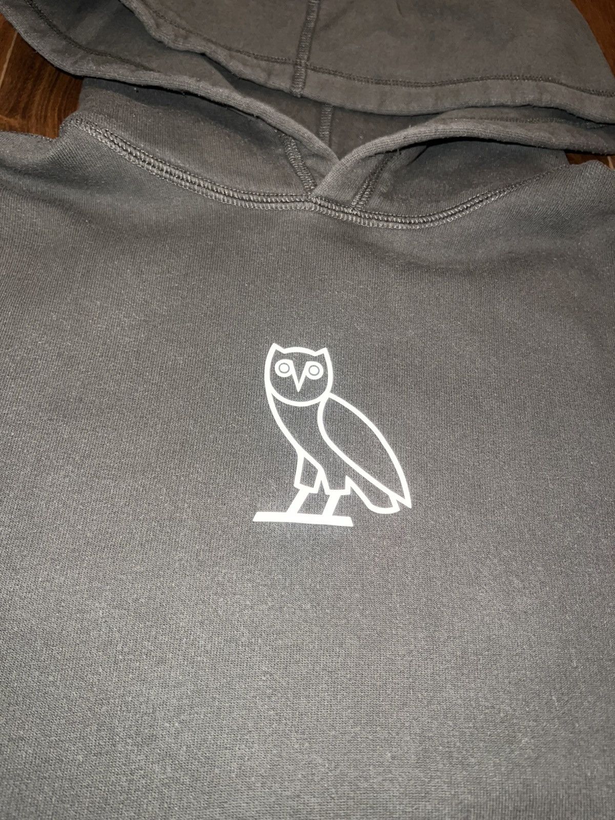October's Very Own Distressed OVO Reflective Owl Logo Hoodie in Olive Size US S / EU 44-46 / 1 - 4 Thumbnail