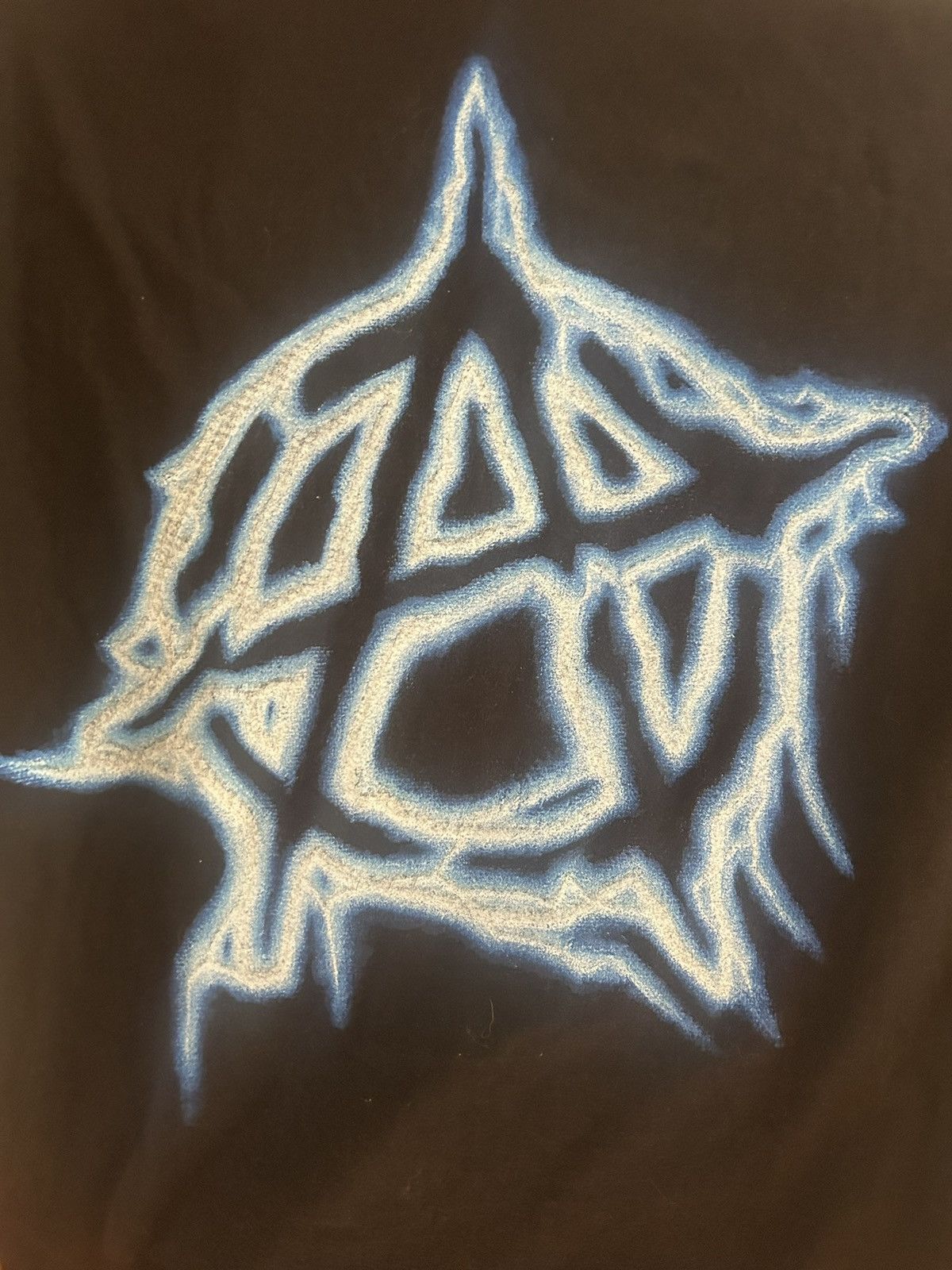 Revenge REVENGE LIGHTNING SCRIPT LOGO TEE XL BLACK Size US XL / EU 56 / 4 - 3 Thumbnail