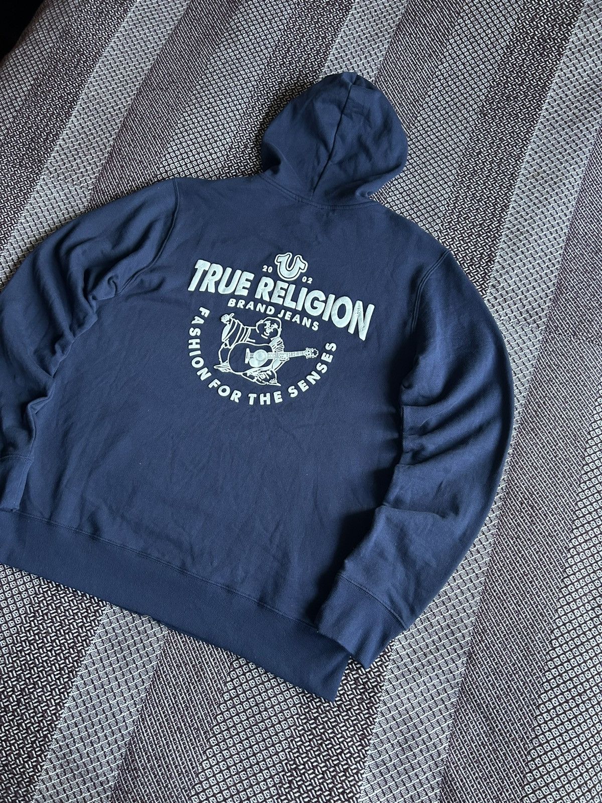 True Religion Vintage True Religion Big Logo Hoodie Zip Up Japan Size US XXL / EU 58 / 5 - 2 Thumbnail