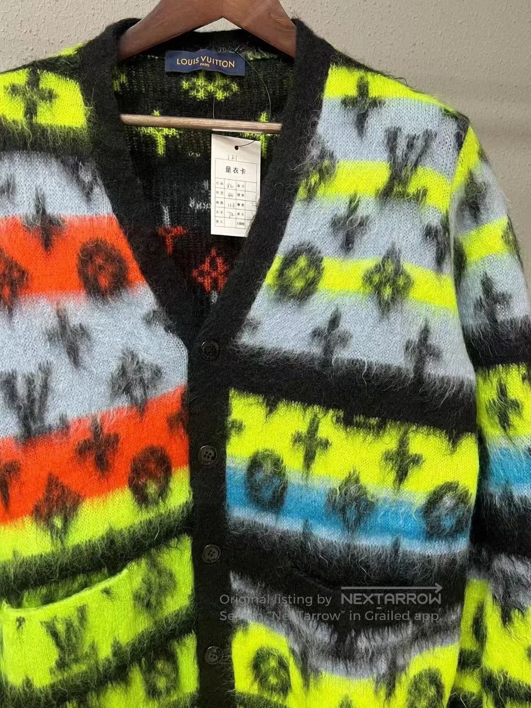 Louis Vuitton LV Mohair Cardigan. Size US XL / EU 56 / 4 - 3 Thumbnail