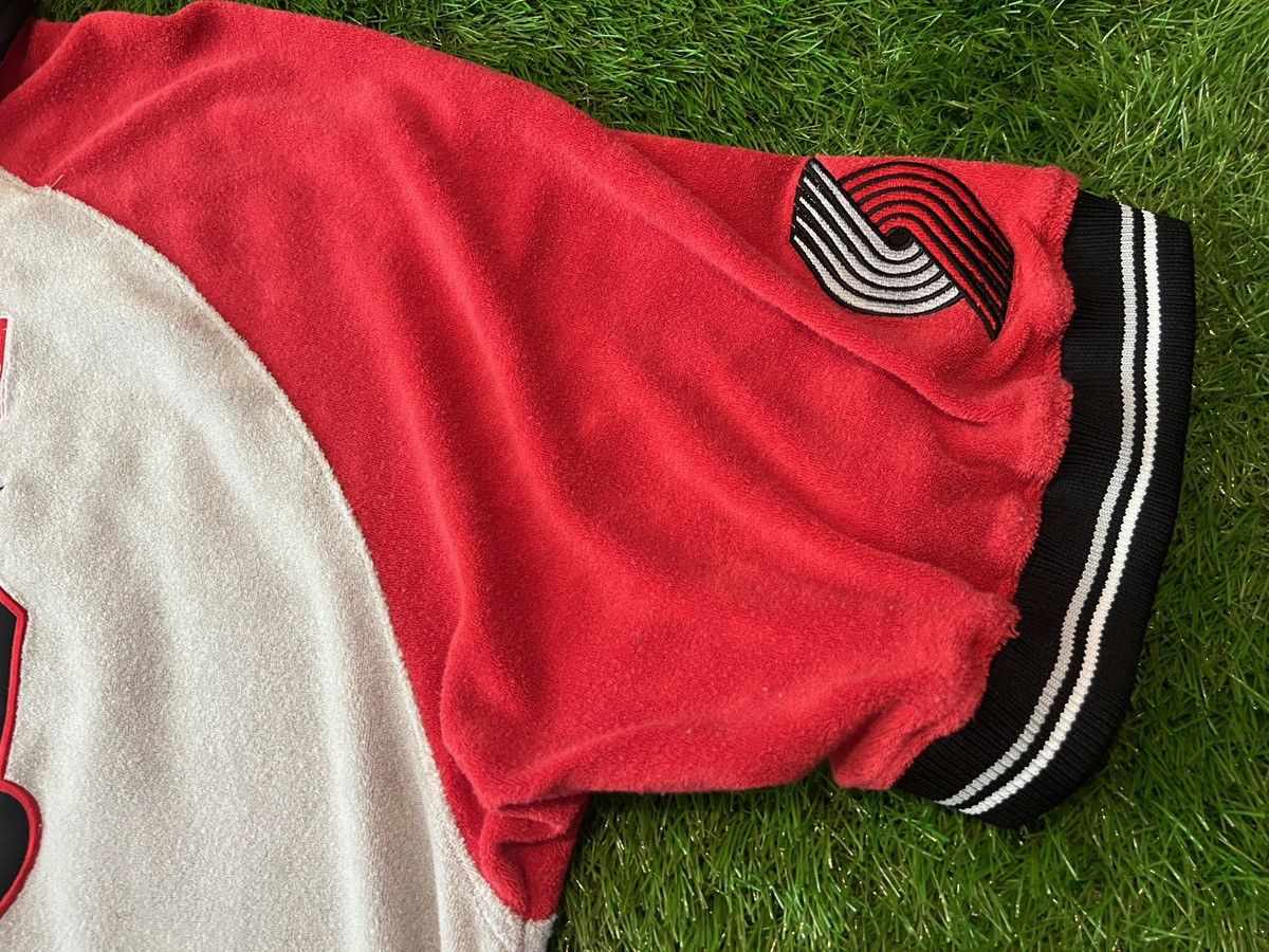 Nike Vintage Nike Portland Trailblazers Shooting Warm Up Jersey Size US XL / EU 56 / 4 - 2 Thumbnail