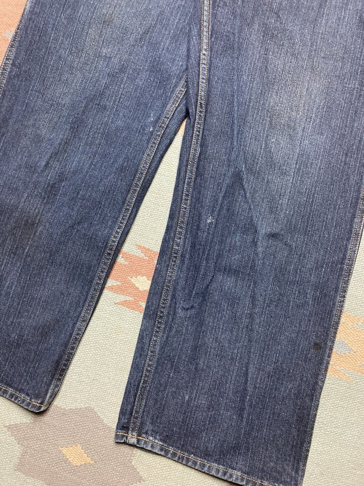 Nautica × Vintage VTG y2k baggy jeans nautica carpenter wide leg skater 34x29 Size US 34 / EU 50 - 6 Thumbnail