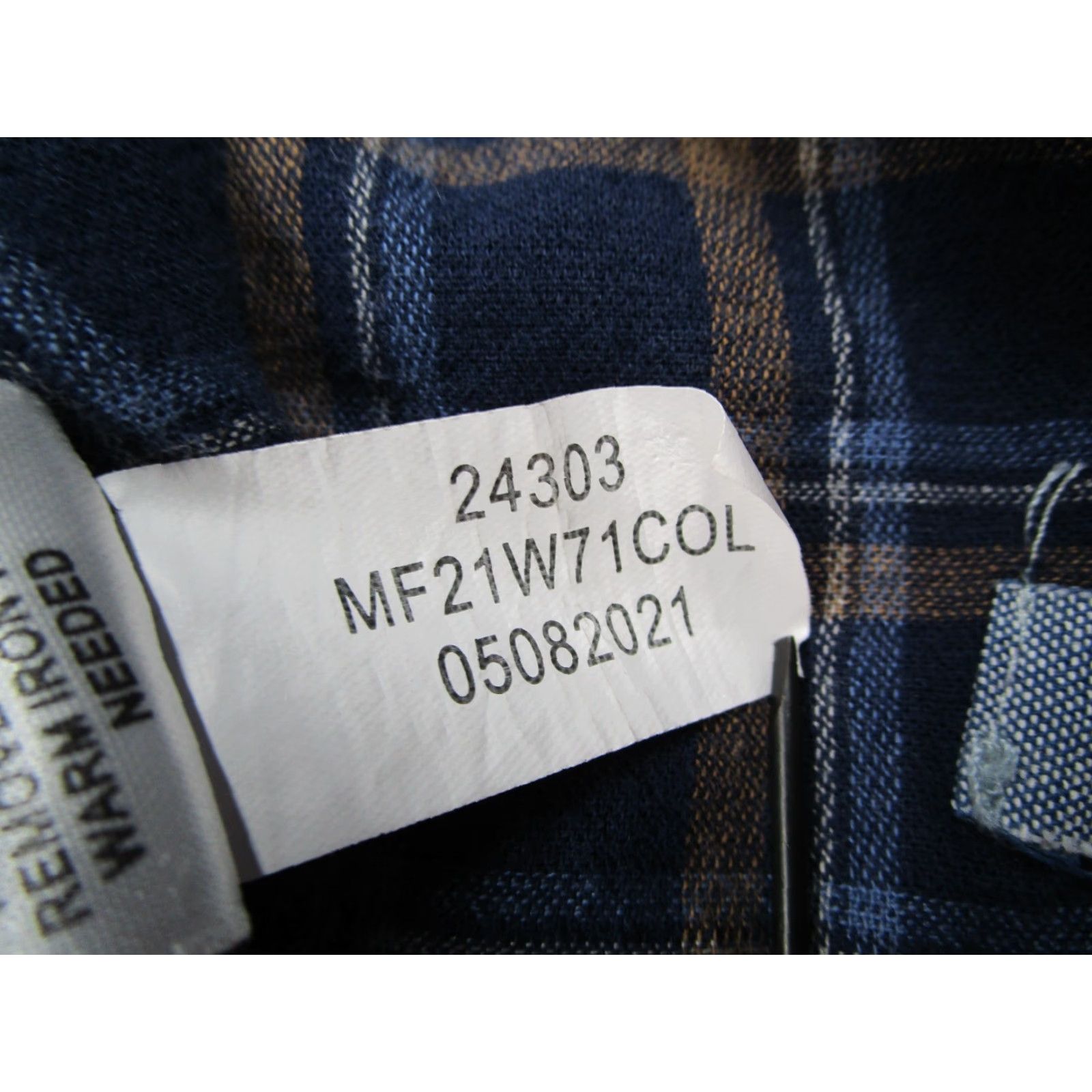 Peter Millar Peter Millar Shirt Mens Medium Blue Check Corduroy Button-Up Classic Casual Size US M / EU 48-50 / 2 - 4 Thumbnail