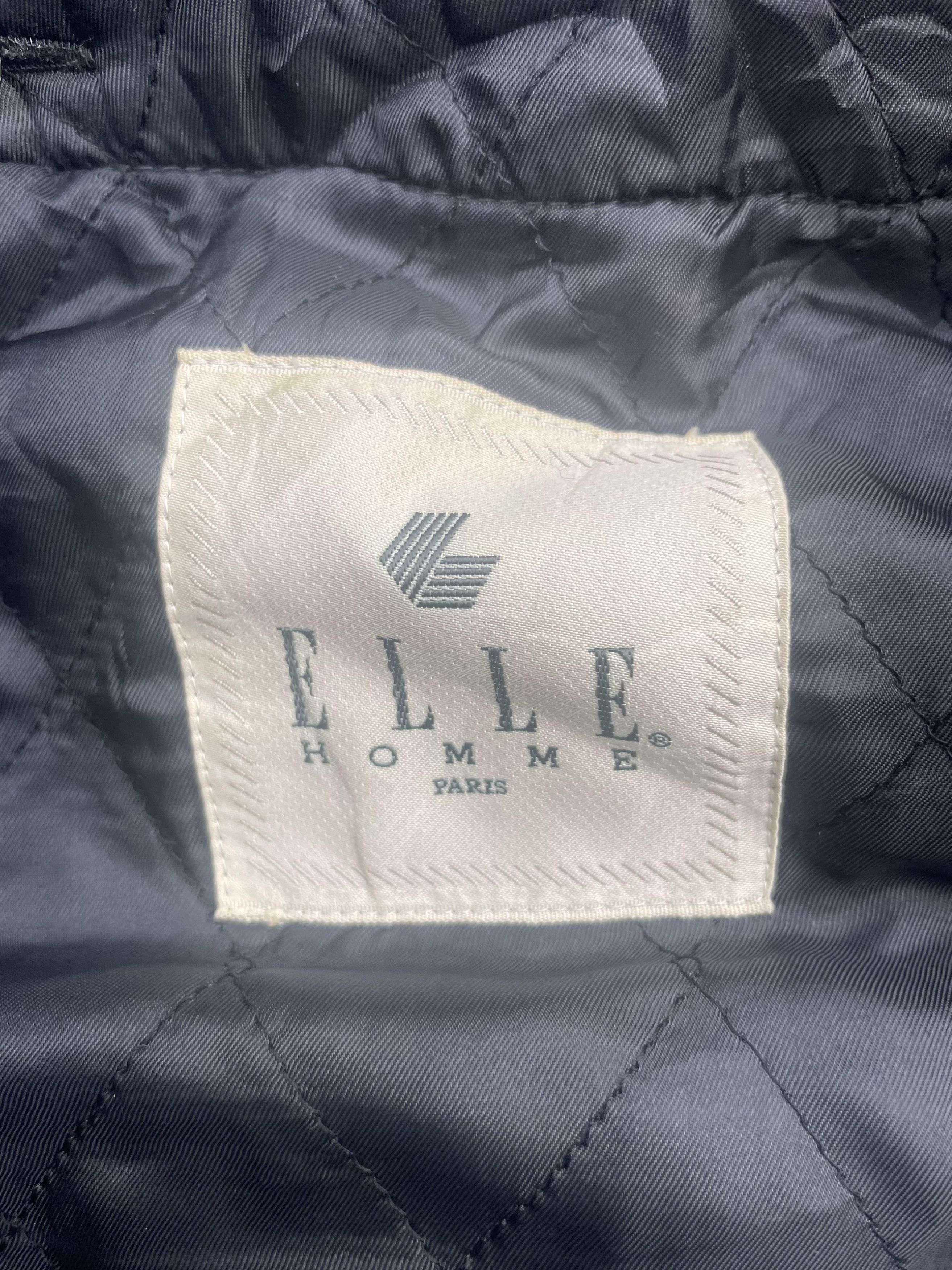 Japanese Brand Elle Homme Paris Parka Jacket Size US M / EU 48-50 / 2 - 7 Thumbnail