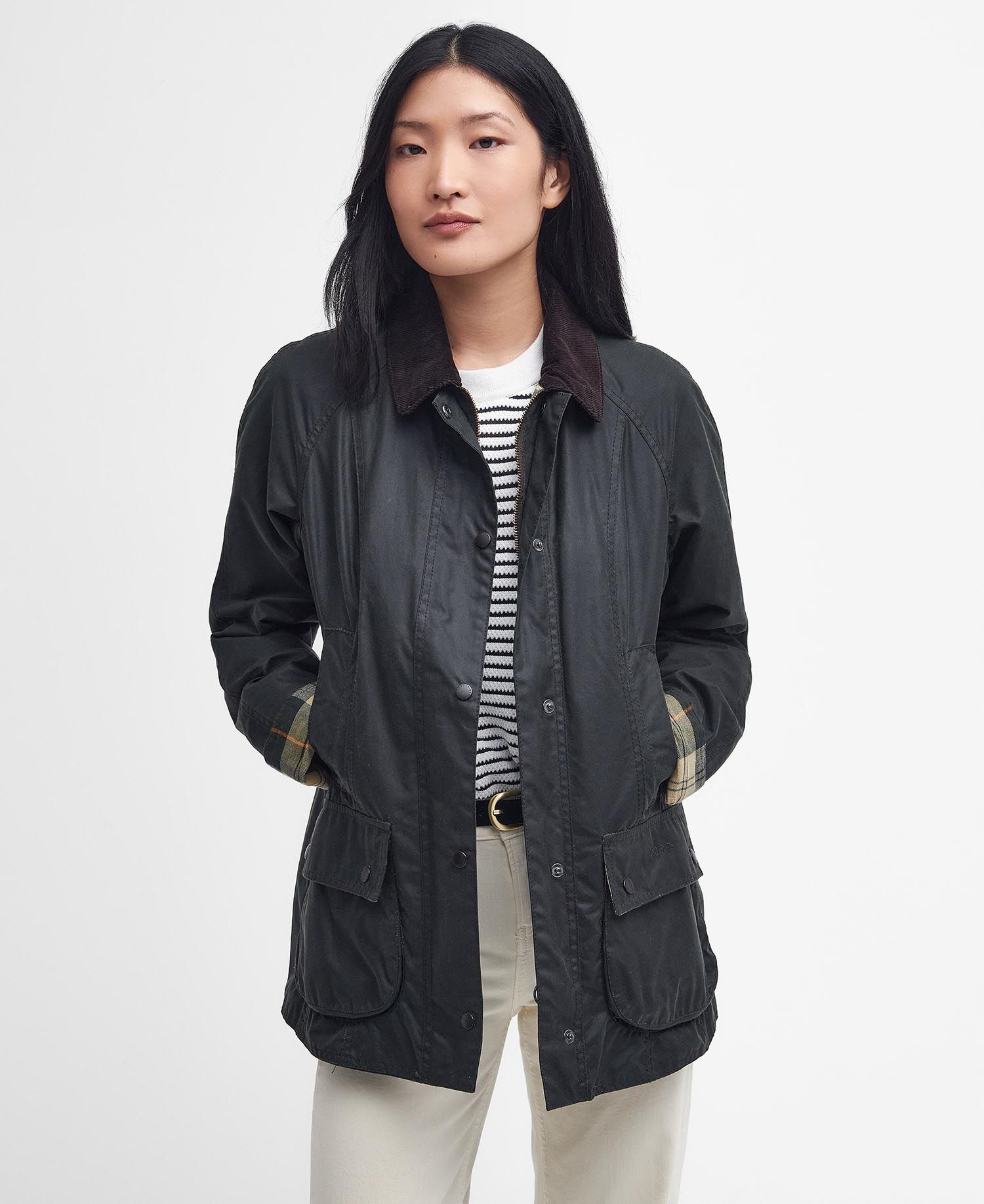 Barbour Barbour Beadnell Wax Jacket Size M / US 6-8 / IT 42-44 - 1 Thumbnail
