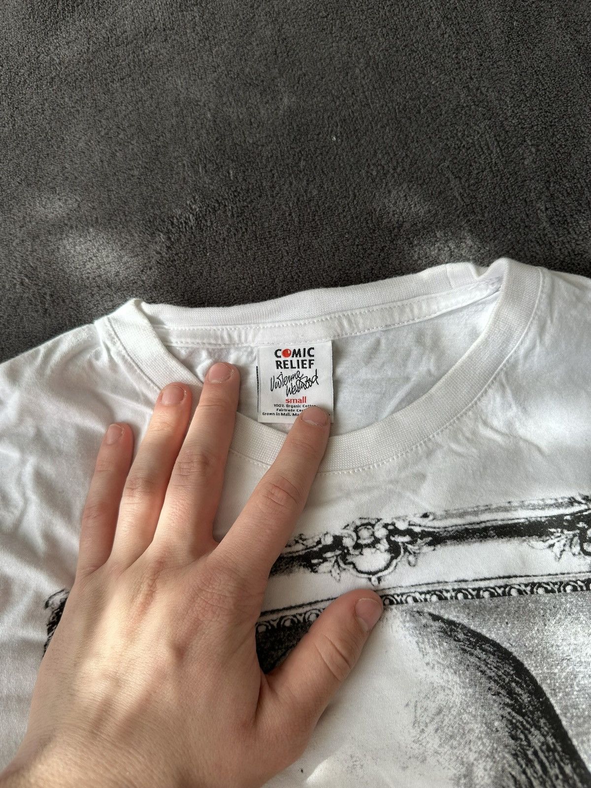 Vintage × Vivienne Westwood Vivienne Westwood Comic relief t shirt tee cotton S Size US S / EU 44-46 / 1 - 5 Thumbnail
