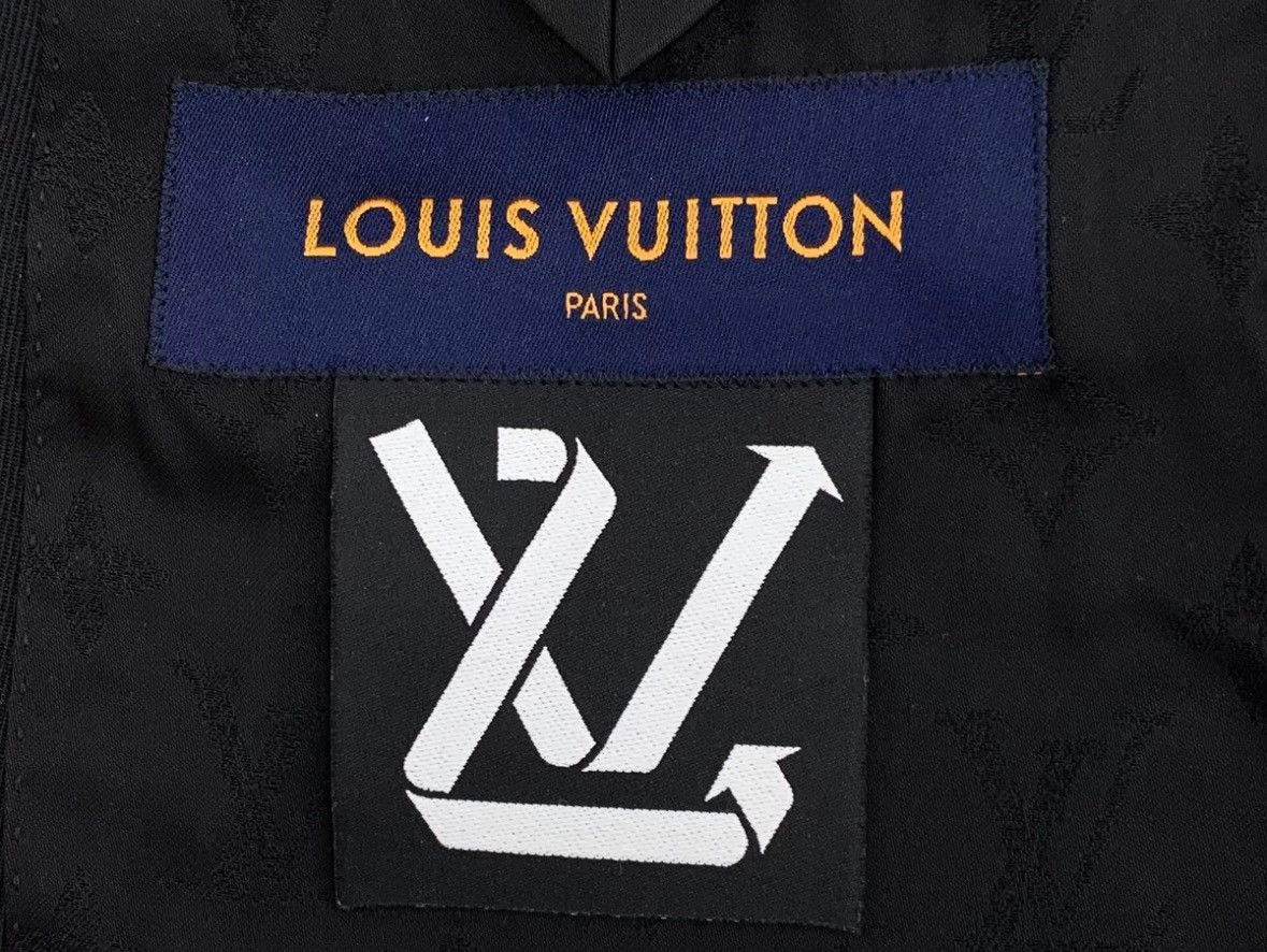 Louis Vuitton Louis Vuitton Lv black button design suit jacket Size US L / EU 52-54 / 3 - 5 Thumbnail