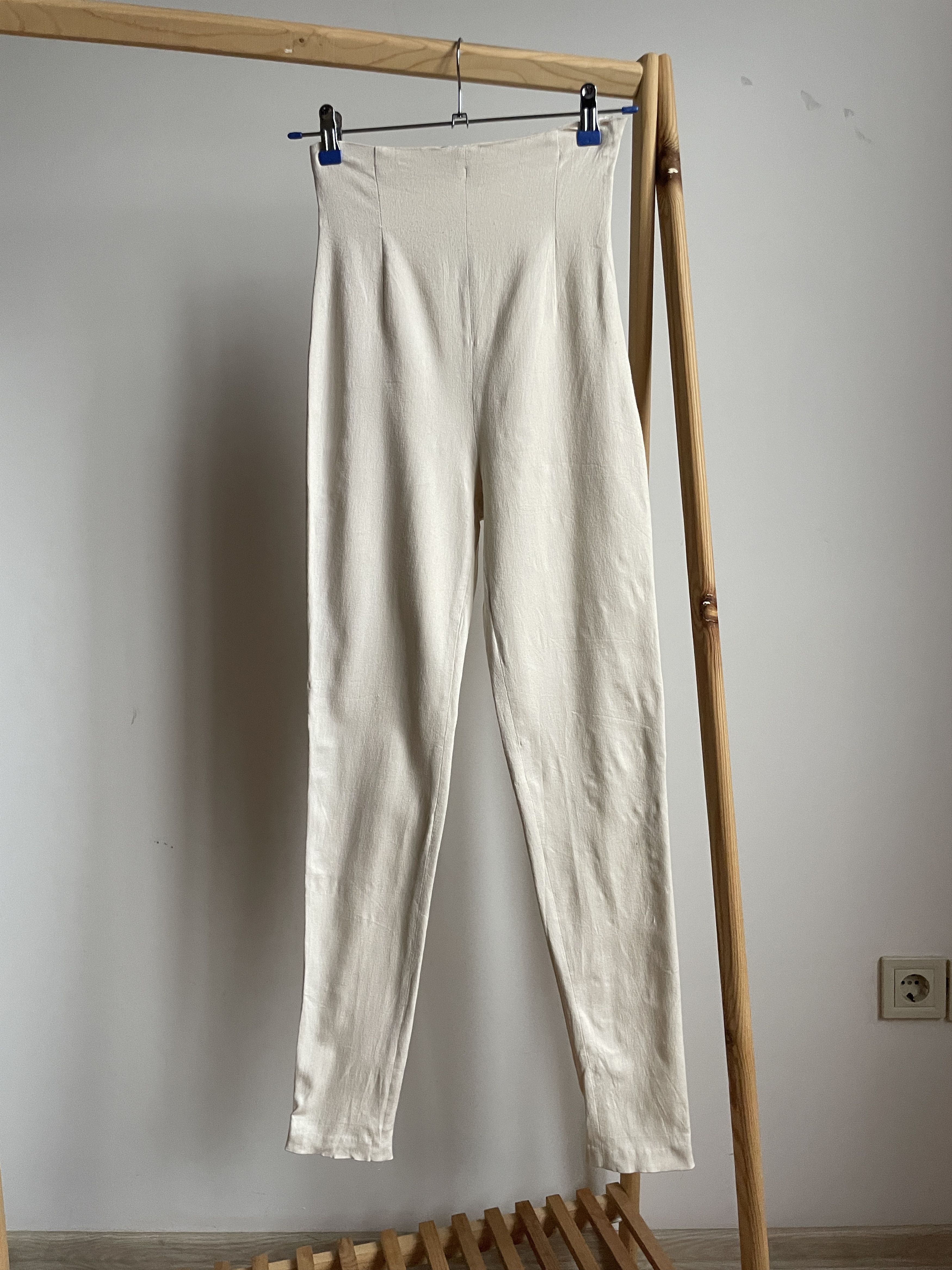 Dolce & Gabbana Dolce & Gabbana Vintage 90's High Waisted Viscose Leggings Size 30" / US 8 / IT 44 - 1 Thumbnail