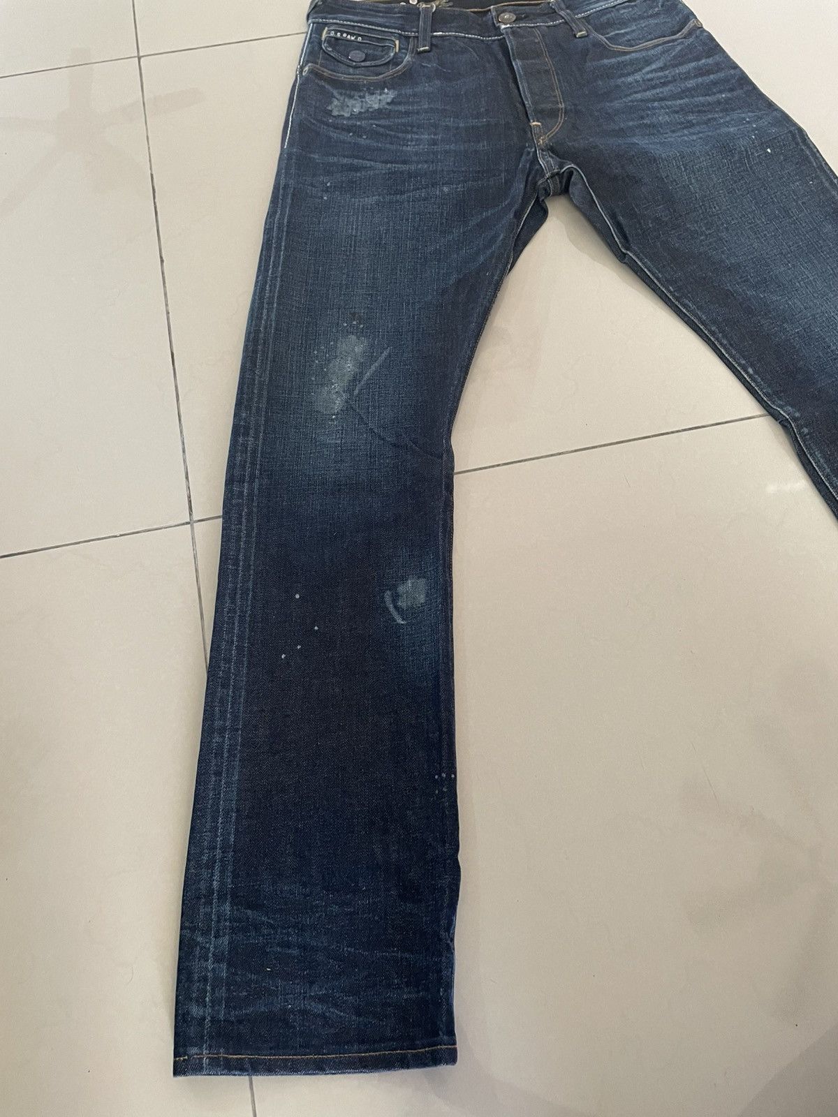 G-Star Final Drop‼️ G-Star Raw Selvedge Essentials Denim (25-020) Size US 32 / EU 48 - 7 Thumbnail