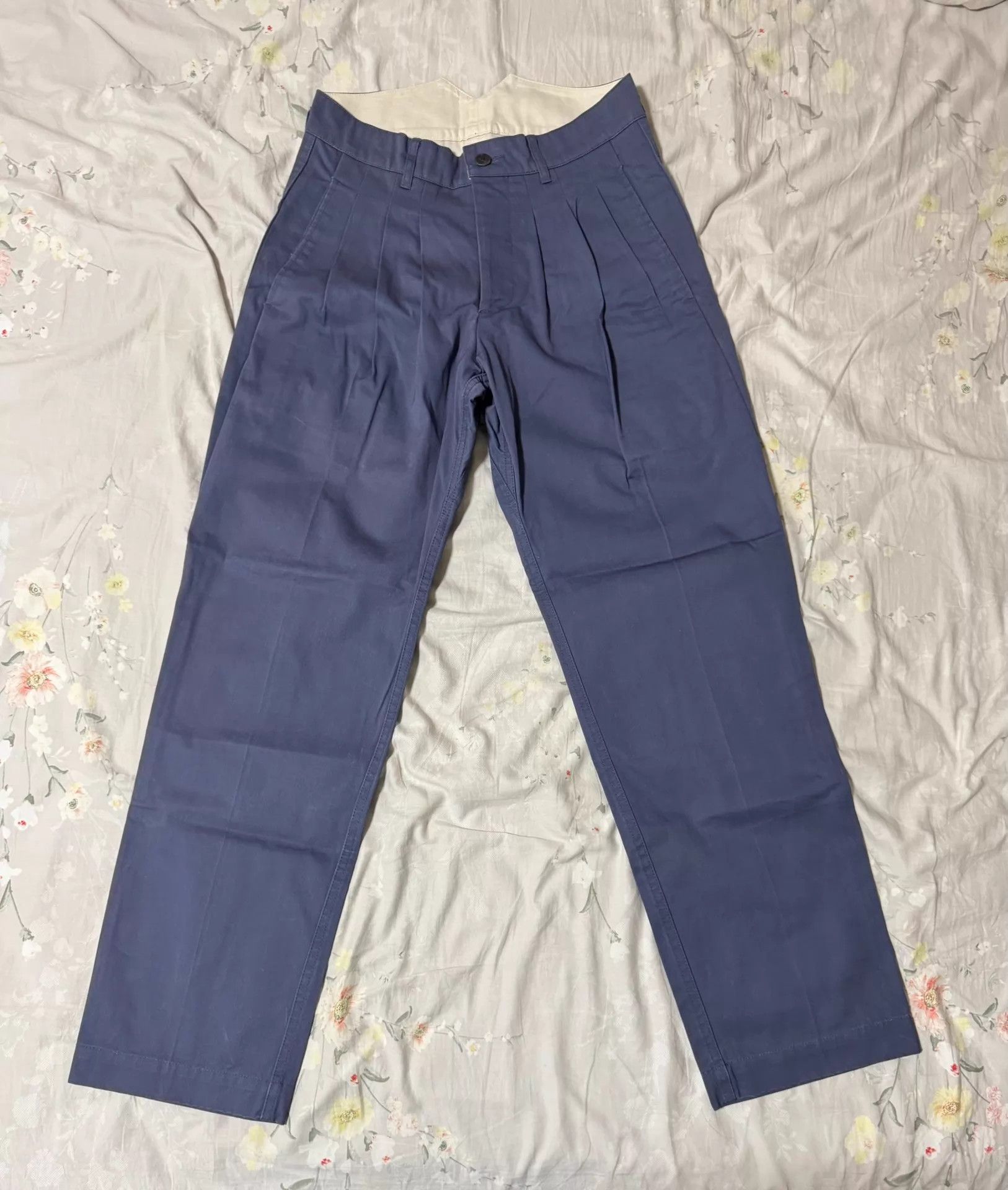 Visvim visvim 18ss Hakama Chino Navy Washed S Size US 30 / EU 46 - 1 Thumbnail