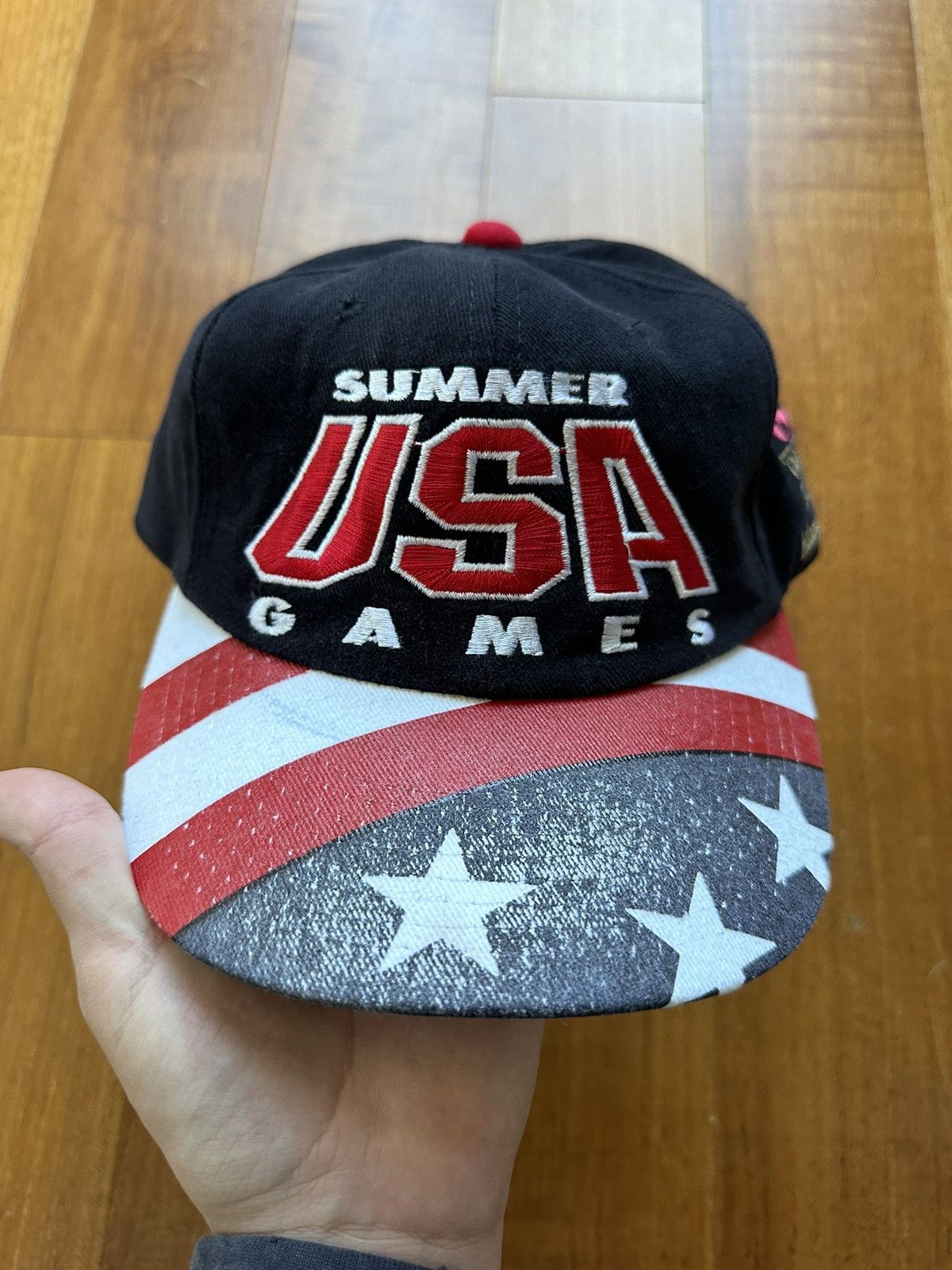 Vintage Vintage 90s Starter Atlanta 96 Summer USA Games Snapback Size ONE SIZE - 2 Thumbnail