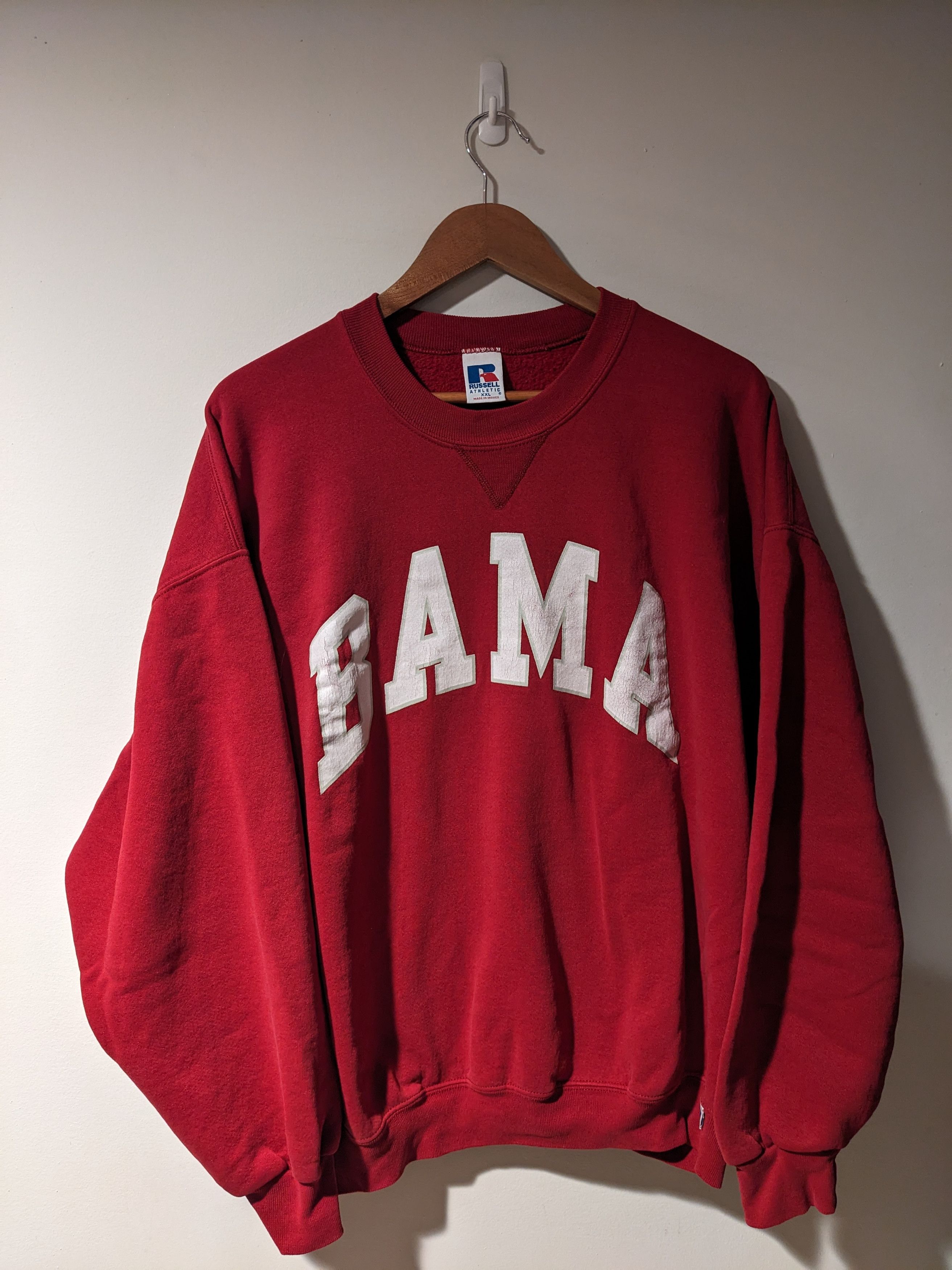 Vintage 90s Alabama Crimson College Russell Sweatshirt