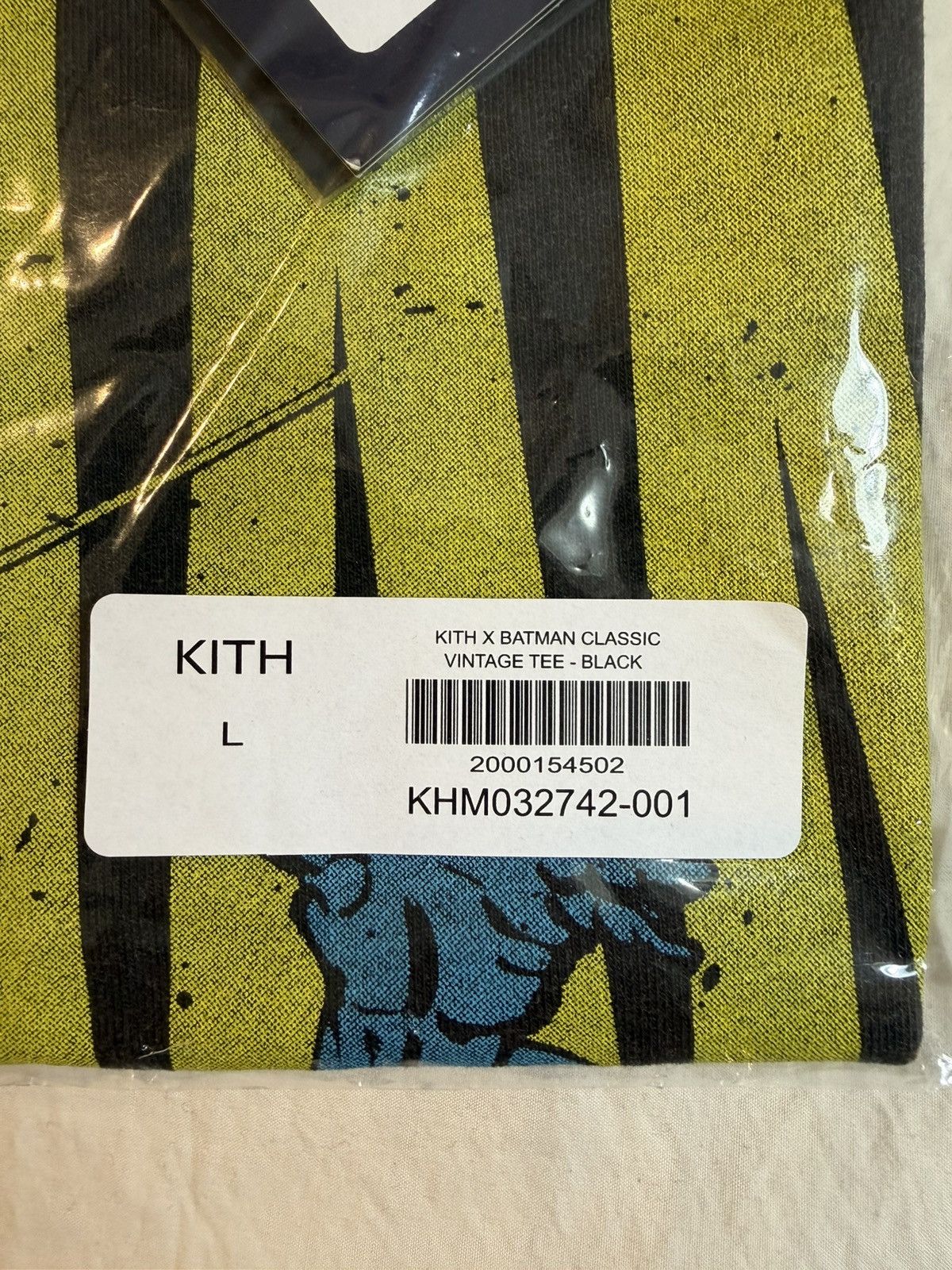 Kith Kith x Batman Classic Vintage Tee size large Size US L / EU 52-54 / 3 - 7 Thumbnail