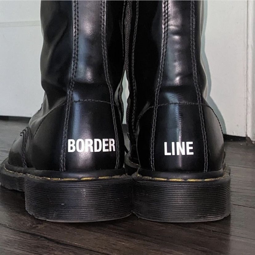 Dr. Martens Vetements Vetements x Dr Martens Borderline Boots Grailed