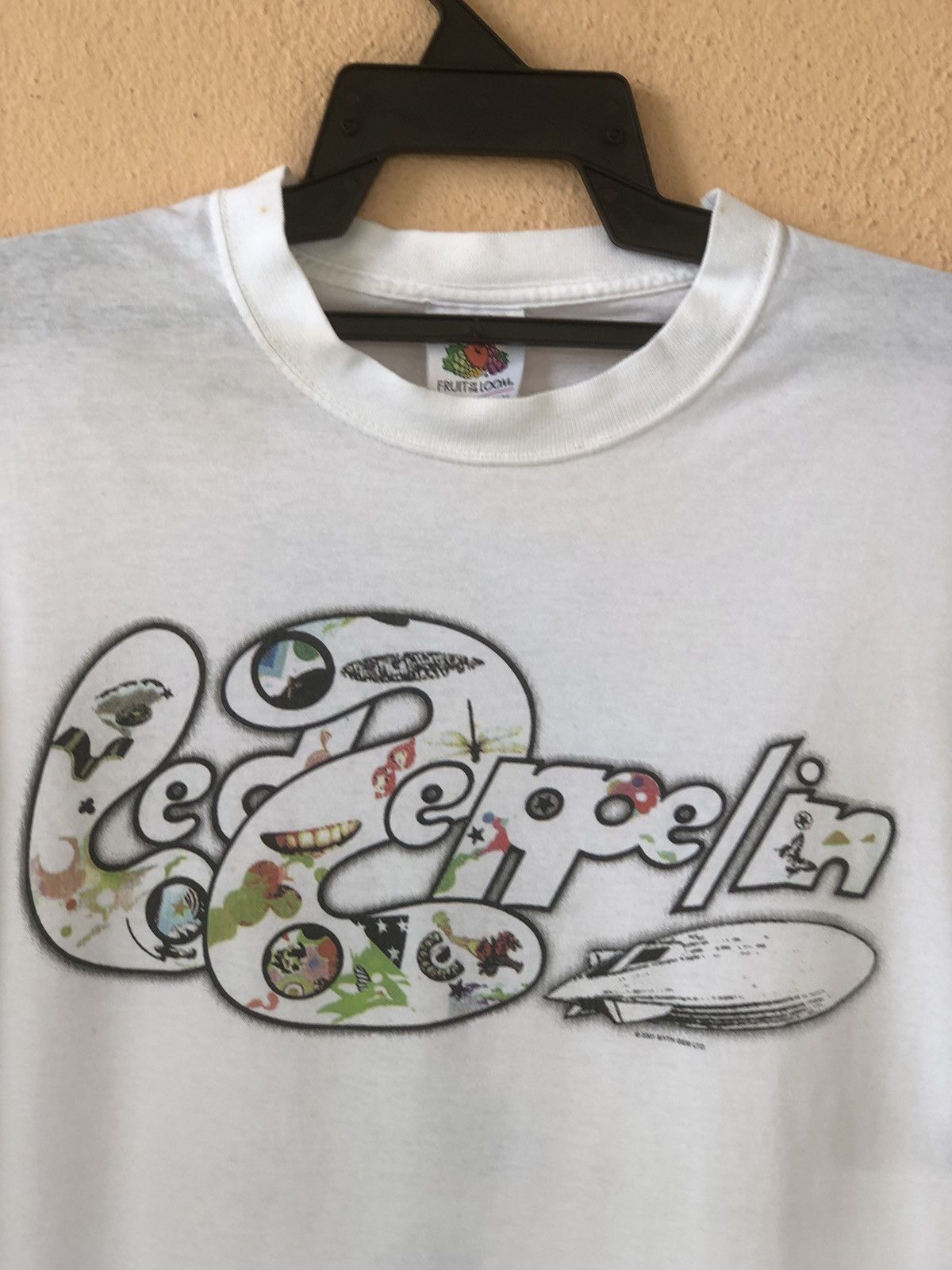 Band Tees × Led Zeppelin × Vintage Vintage LED ZEPPELIN III White Band Tee Size US L / EU 52-54 / 3 - 2 Thumbnail