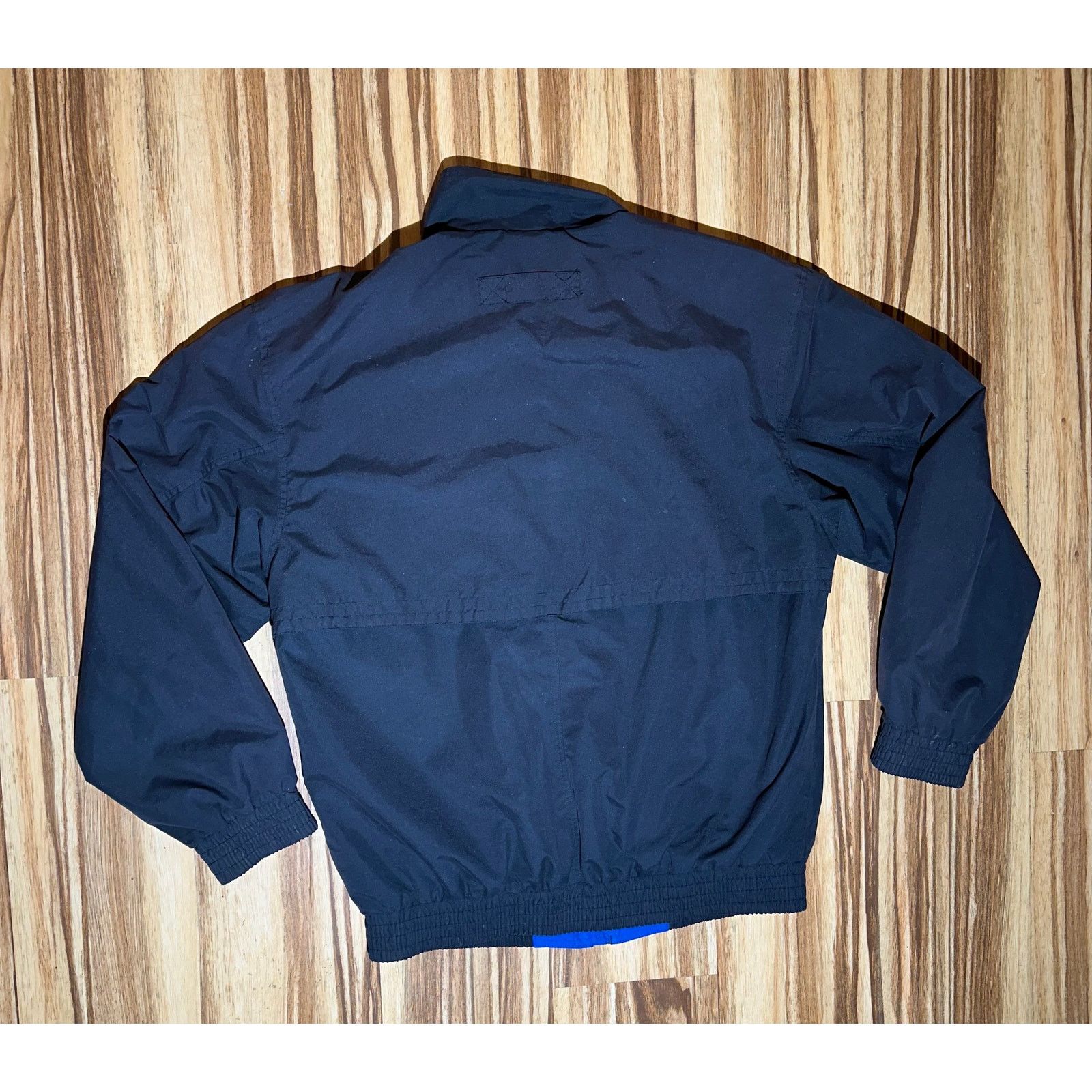 Speedo Vintage Speedo Black With Blue Accents Light Jacket Size M Size US XL / EU 56 / 4 - 7 Thumbnail