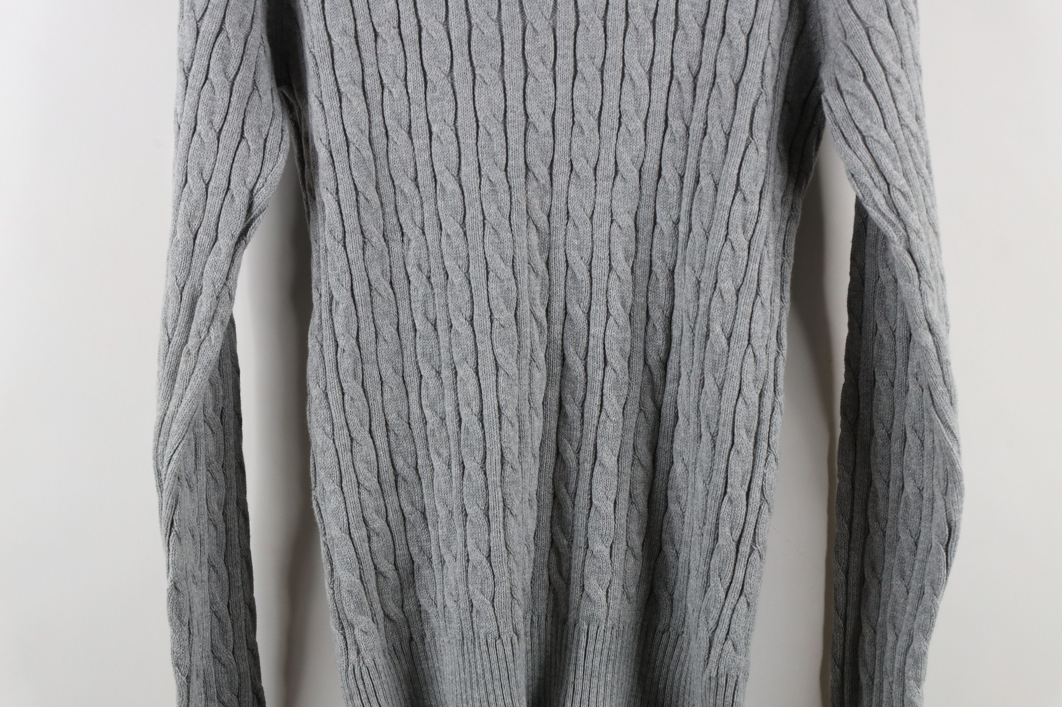 Vintage Deadstock Vintage of Michigan Block M Cable Knit Sweater Size XL / US 12-14 / IT 48-50 - 12 Thumbnail