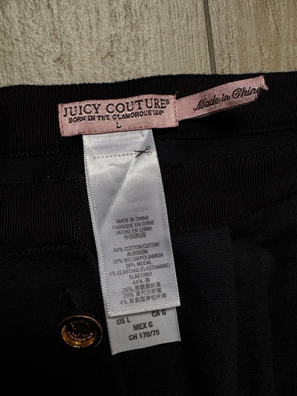 Juicy Couture Juicy Couture Dark Blue Skirt with Gold Buttons Size 34" / US 12 / IT 48 - 6 Thumbnail