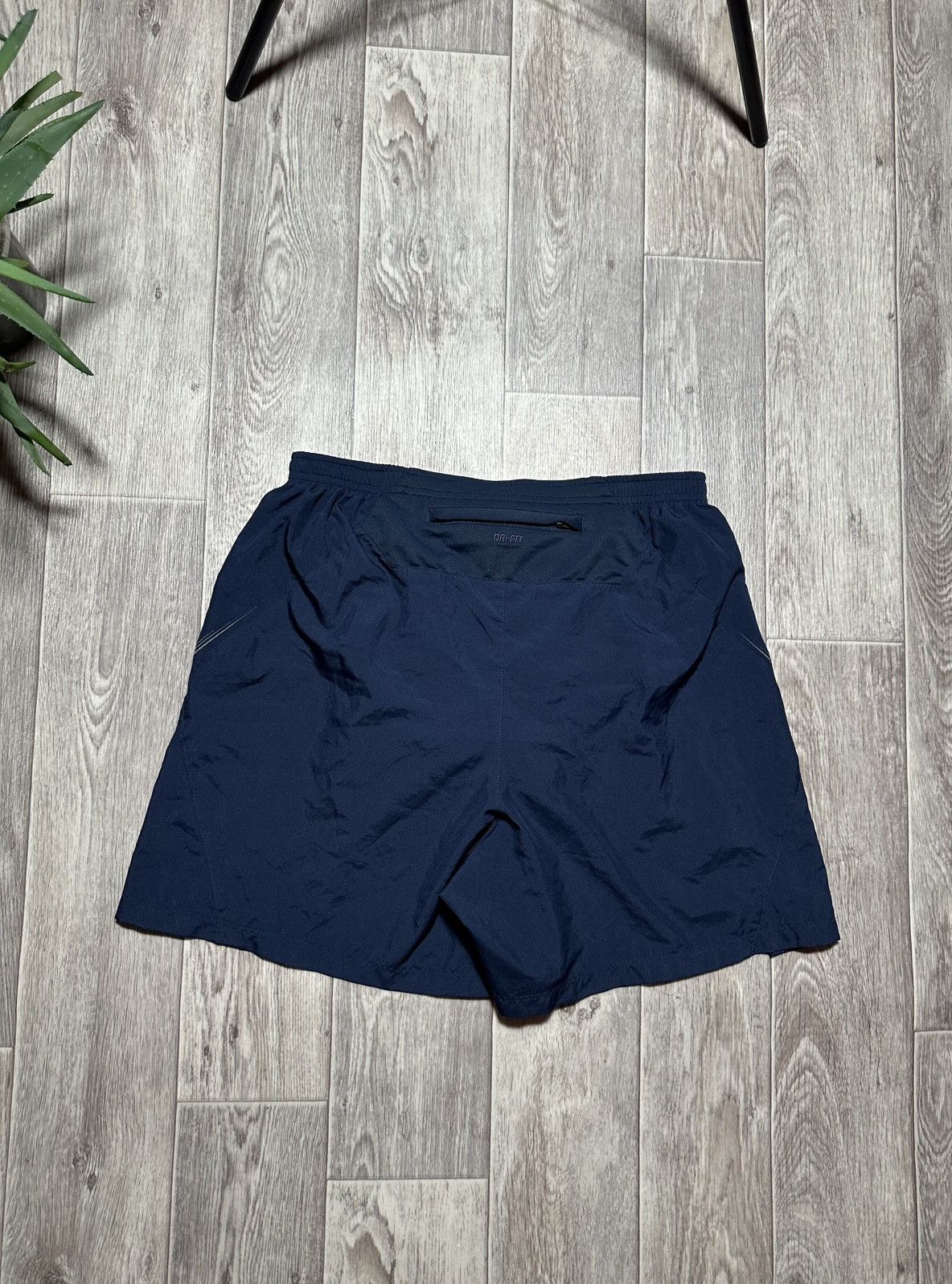 Nike Vintage Nike Nylon Dri-Fit Striped Shorts Size US 36 / EU 52 - 2 Thumbnail