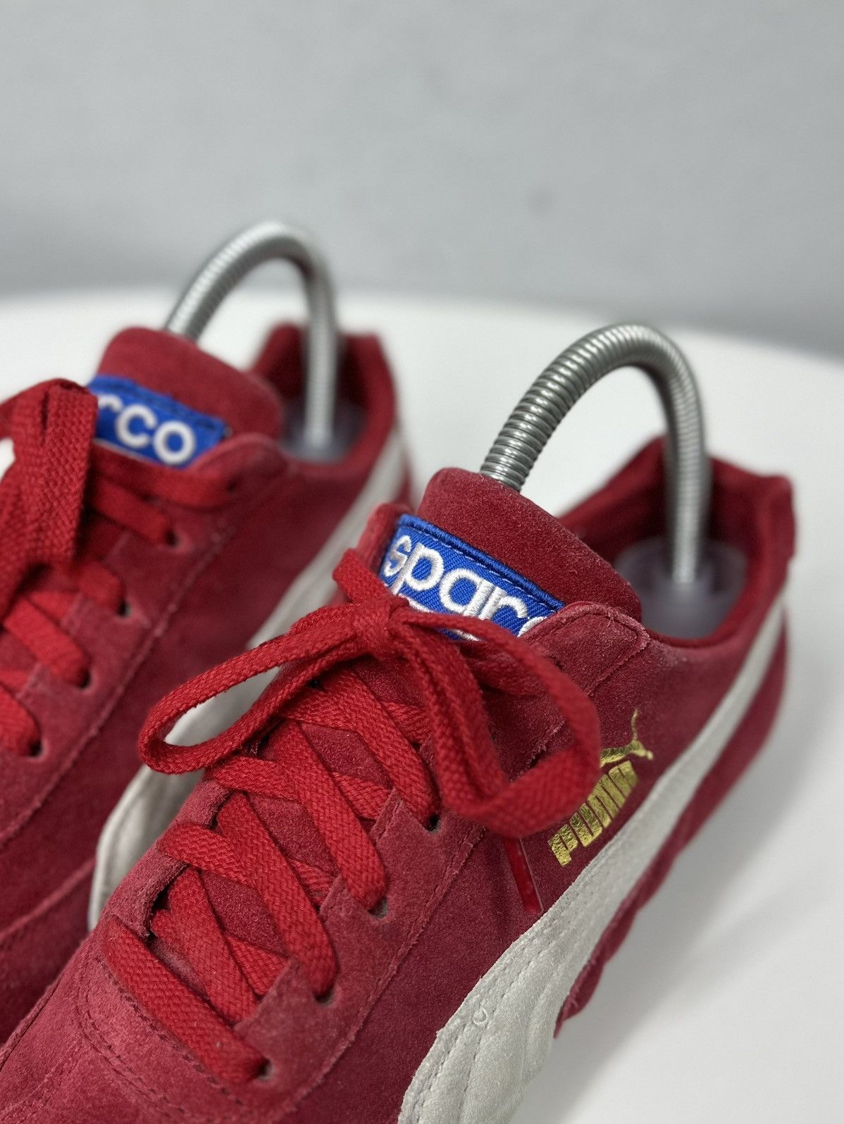Puma Vintage Sneakers Puma Speed Y2K Avantgarde Red Balenciaga Size US 9 / IT 39 - 10 Thumbnail