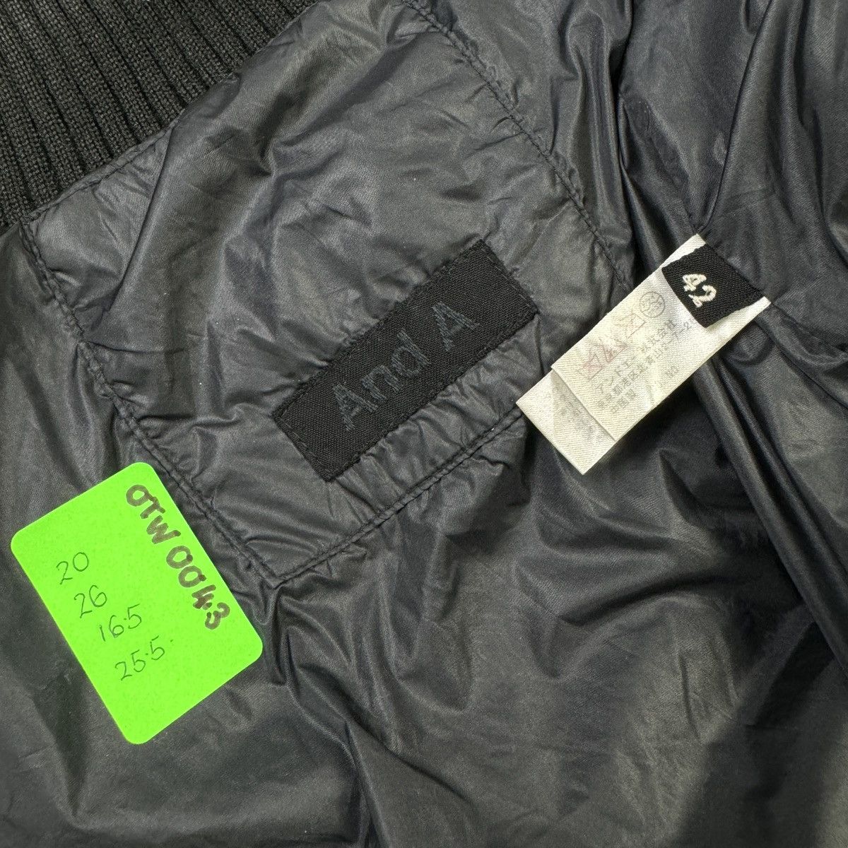Japanese Brand And A Bomber Puffer Down Jacket Size US XS / EU 42 / 0 - 5 Thumbnail