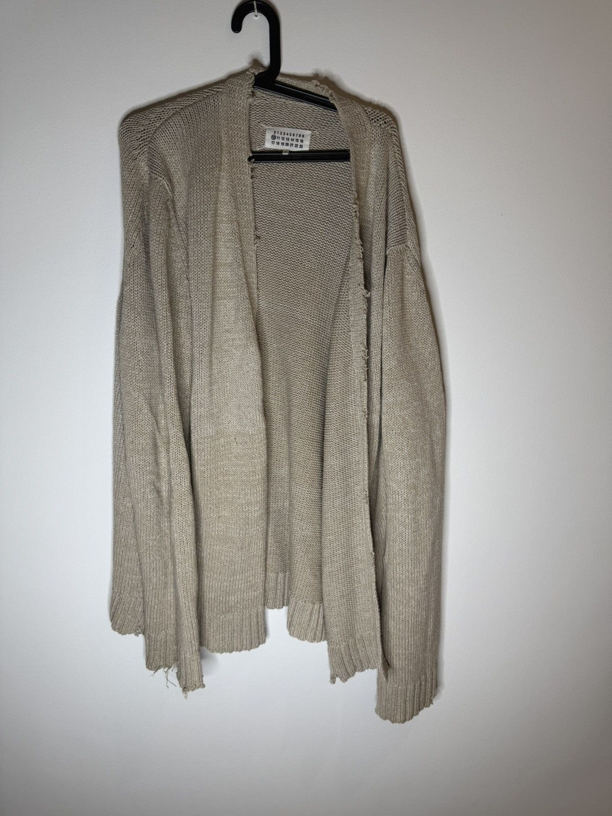 Maison Margiela Margiela 2022 distressed knit cardigan Size US L / EU 52-54 / 3 - 2 Thumbnail