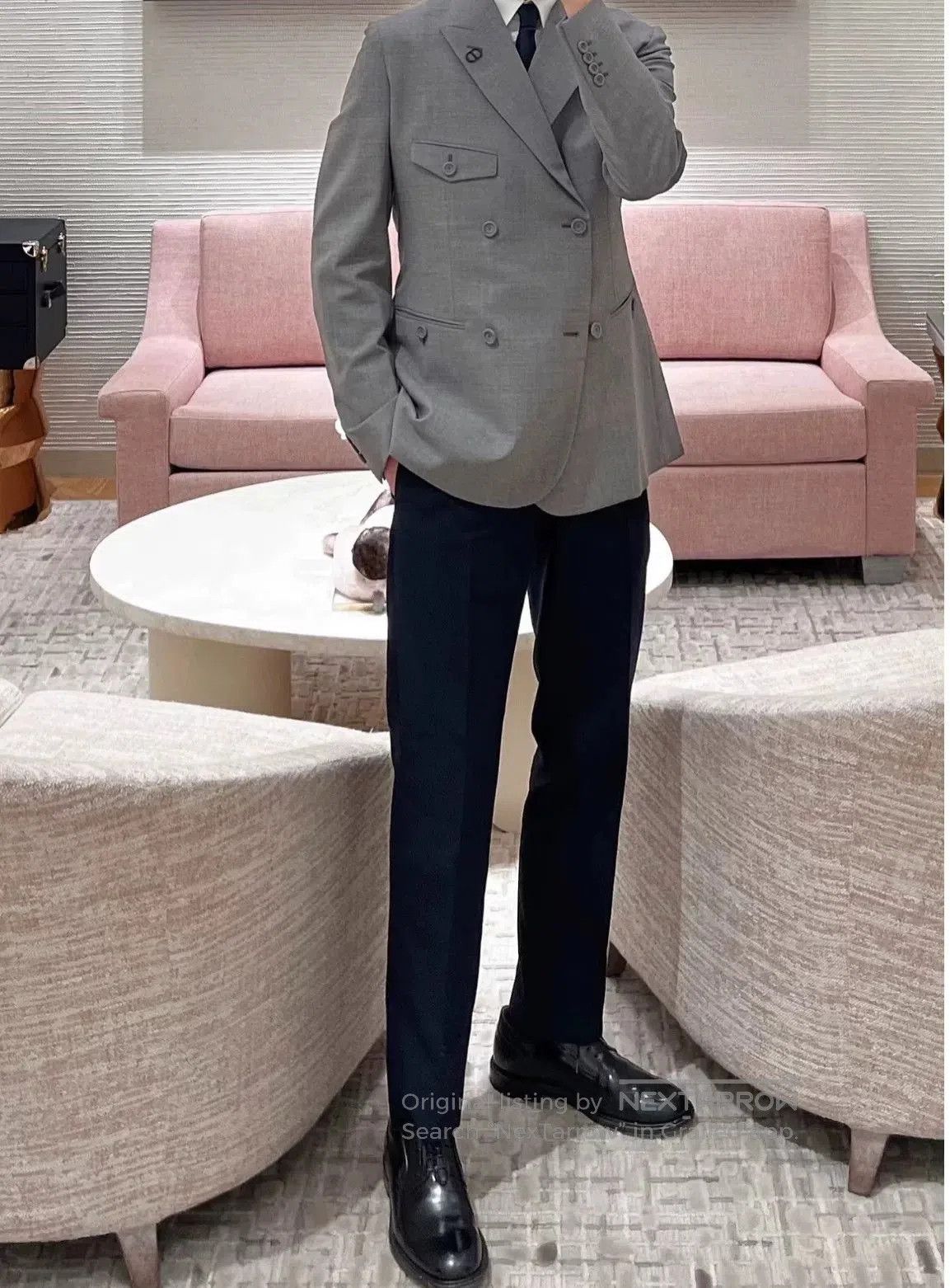 Dior Dior Man Gray Double. Size US M / EU 48-50 / 2 - 9 Thumbnail