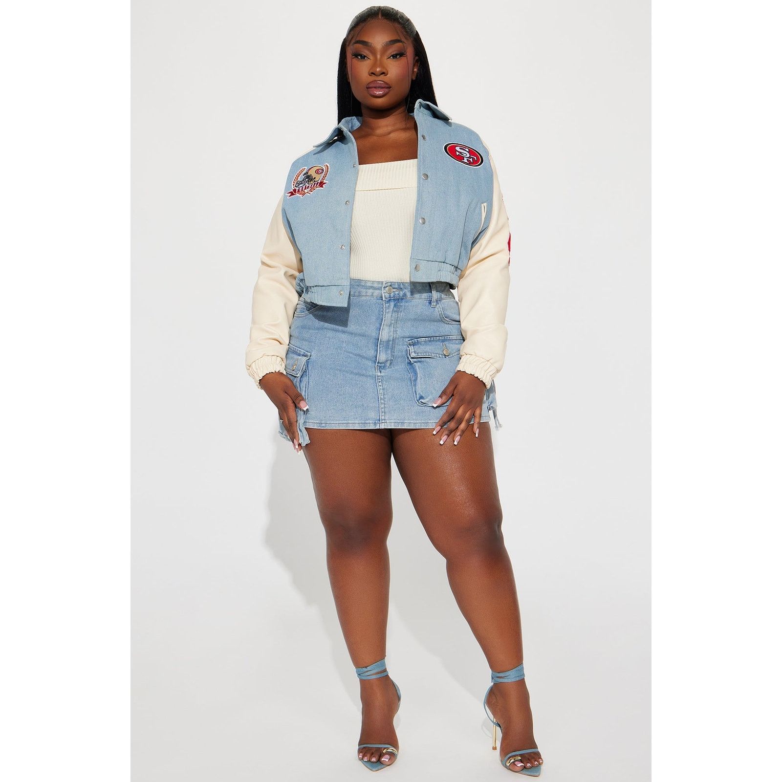 Other 49ers Denim Jacket - Denim - Size 1X Size XL / US 12-14 / IT 48-50 - 5 Thumbnail