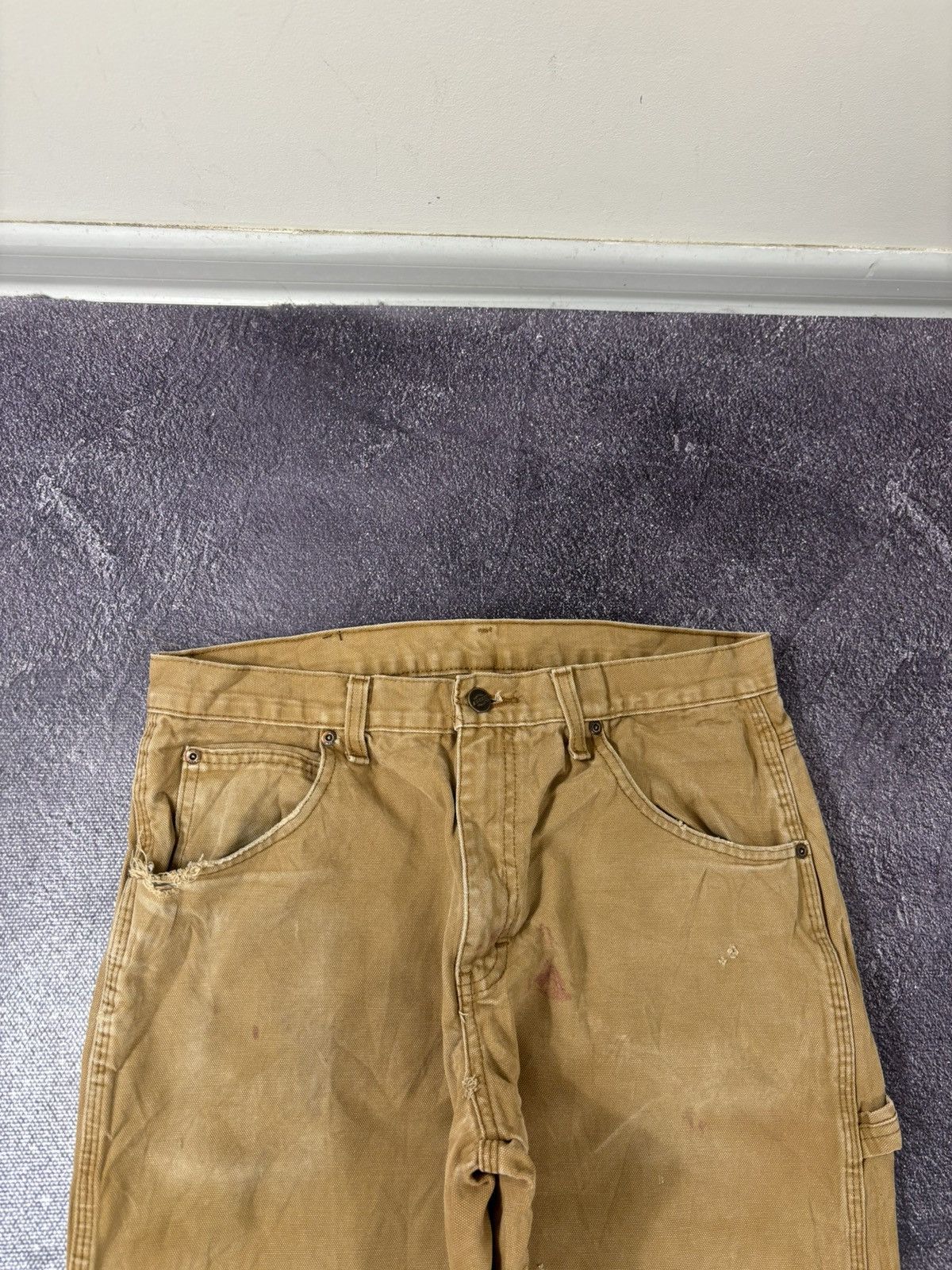 Dickies Vintage Dickies Y2K Orange Carpenter USA Work Hype Pants Size US 32 / EU 48 - 12 Thumbnail