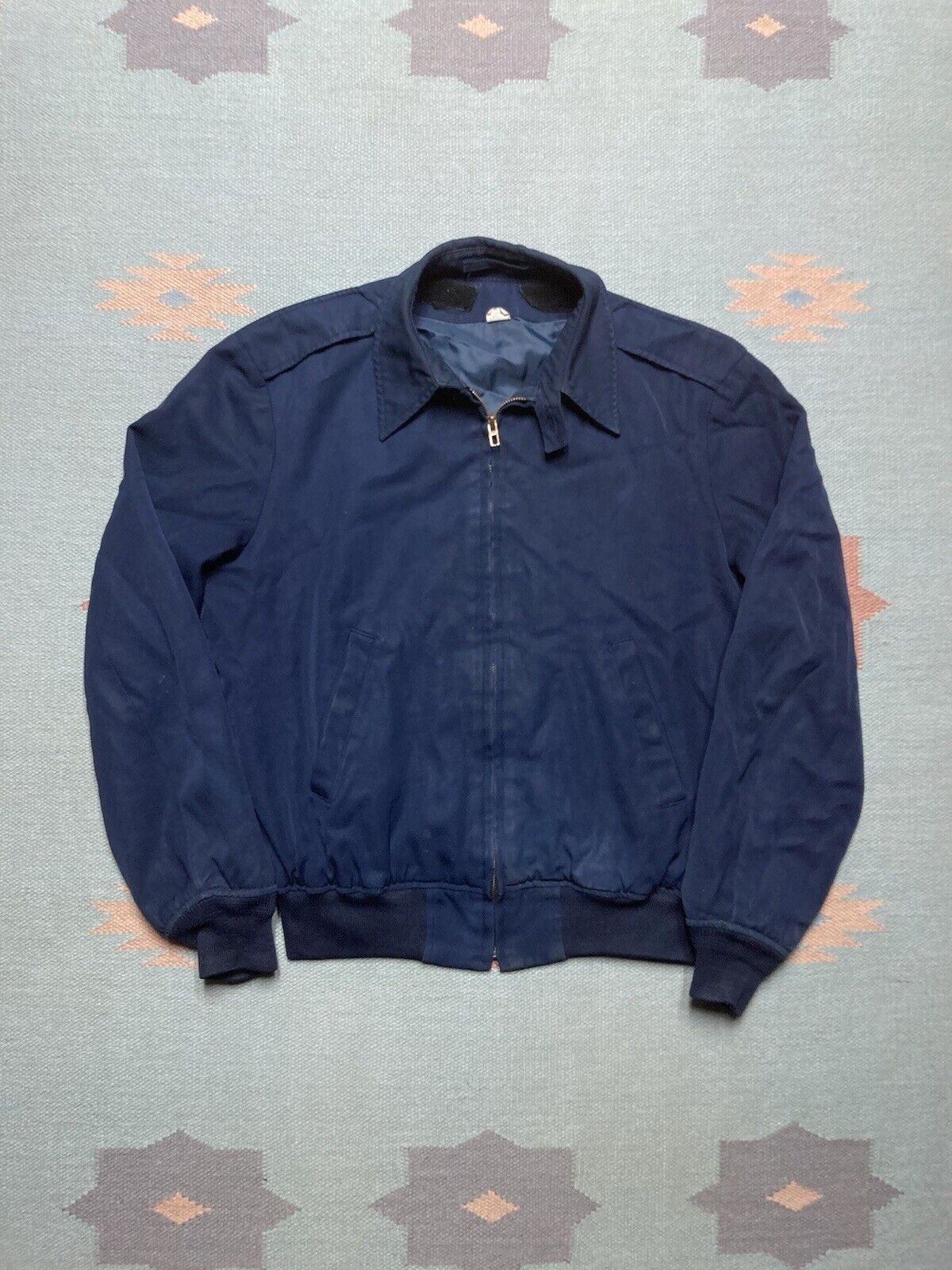 Vintage VTG USAF Air Force patriot work jacket lightweight bomber L Size US L / EU 52-54 / 3 - 1 Thumbnail