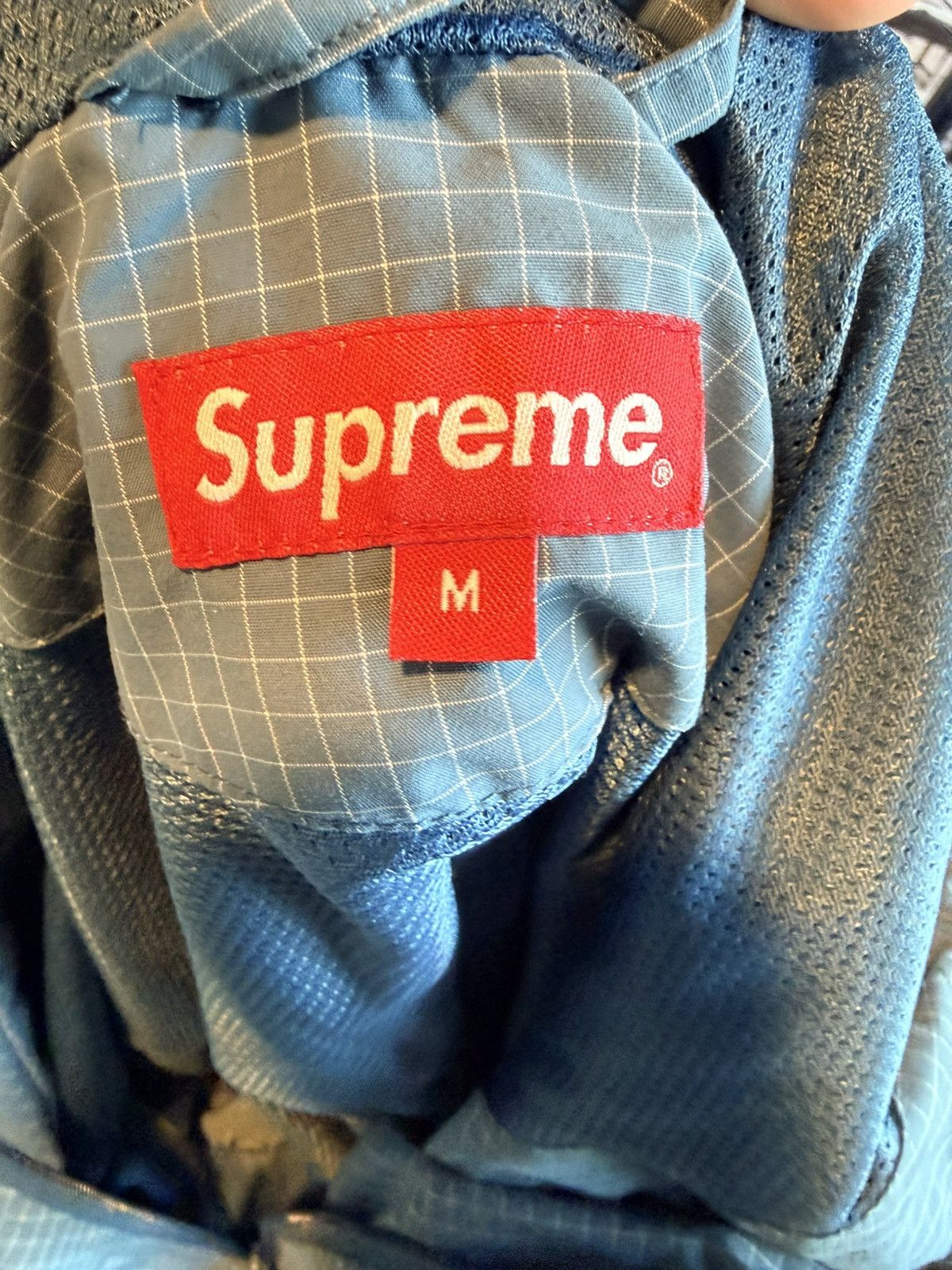 Supreme Supreme Support Unit Nylon Jacket Teal Waterproof Size M Size US M / EU 48-50 / 2 - 3 Thumbnail