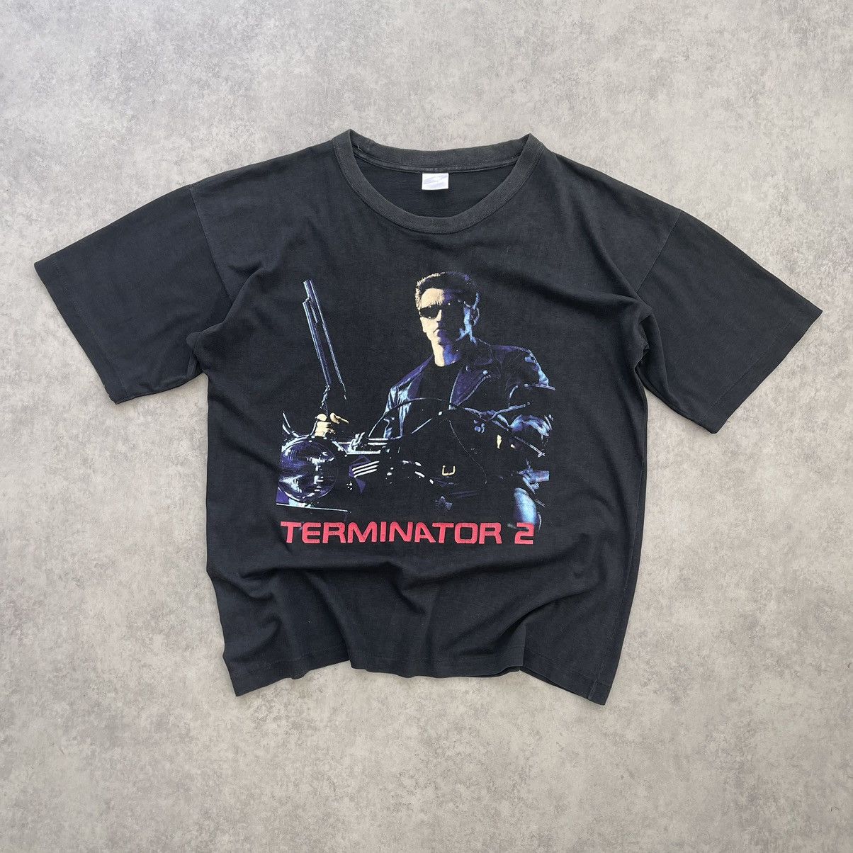 Vintage Early 90’s Terminator 2 T-shirt Size US XL / EU 56 / 4 - 1 Thumbnail