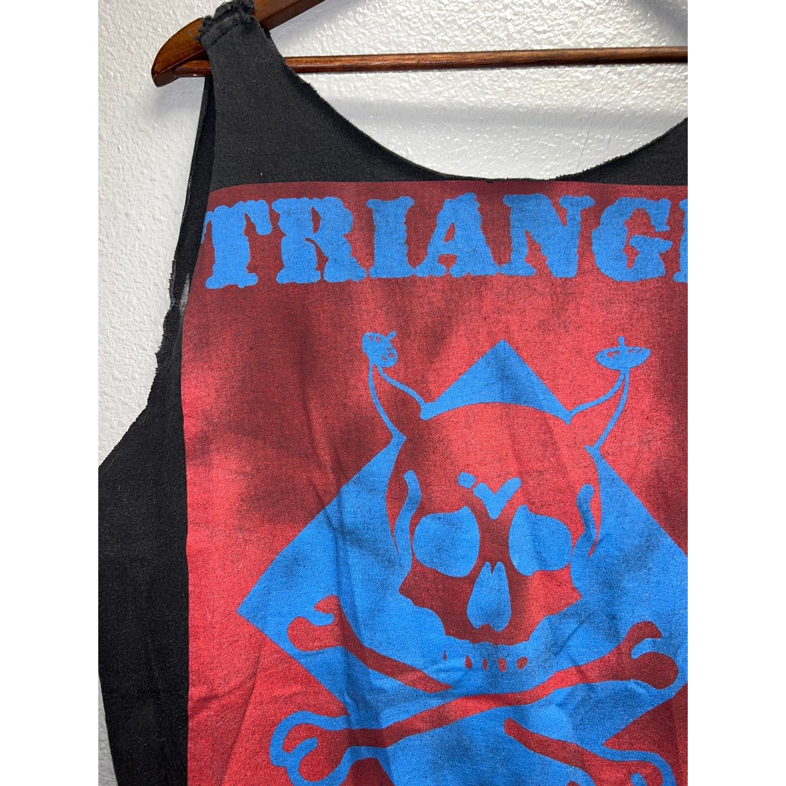 Vintage Vintage Triangle Band Shirt Raw Feed 1995 Tour Tee Tank XL Size US XL / EU 56 / 4 - 2 Thumbnail