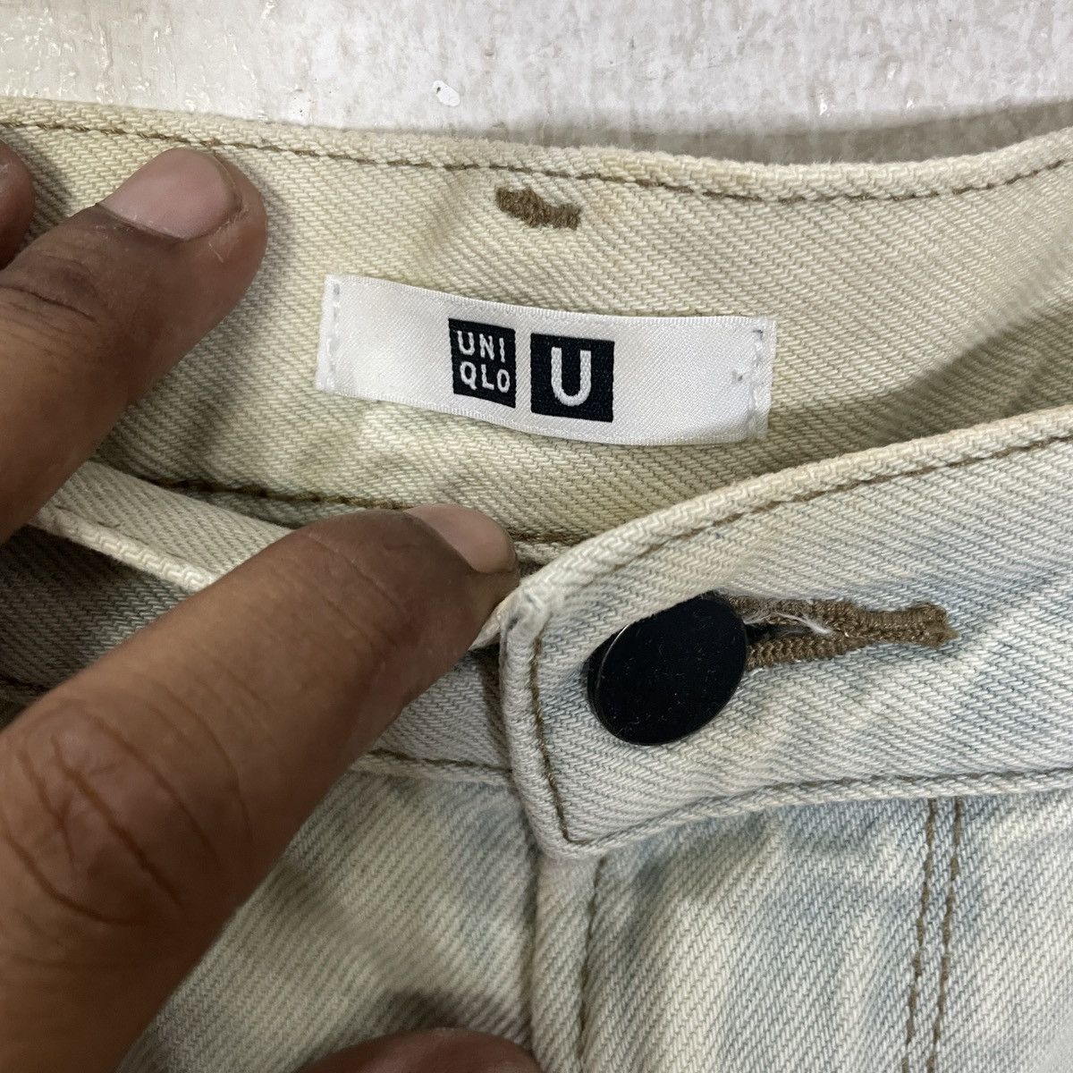 Lemaire × Uniqlo Vintage Uniqlo X Lemaire Denim Jeans Size US 34 / EU 50 - 5 Thumbnail