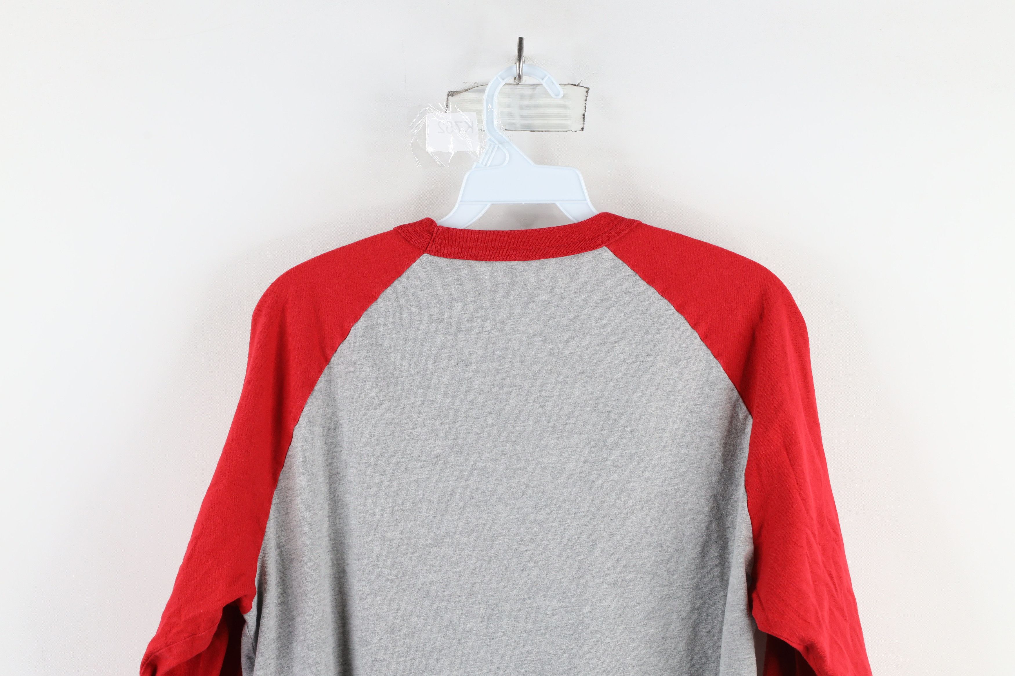 Adidas × Vintage Vintage Y2K Adidas 3/4 Sleeve Baseball Raglan T-Shirt Size US M / EU 48-50 / 2 - 9 Thumbnail