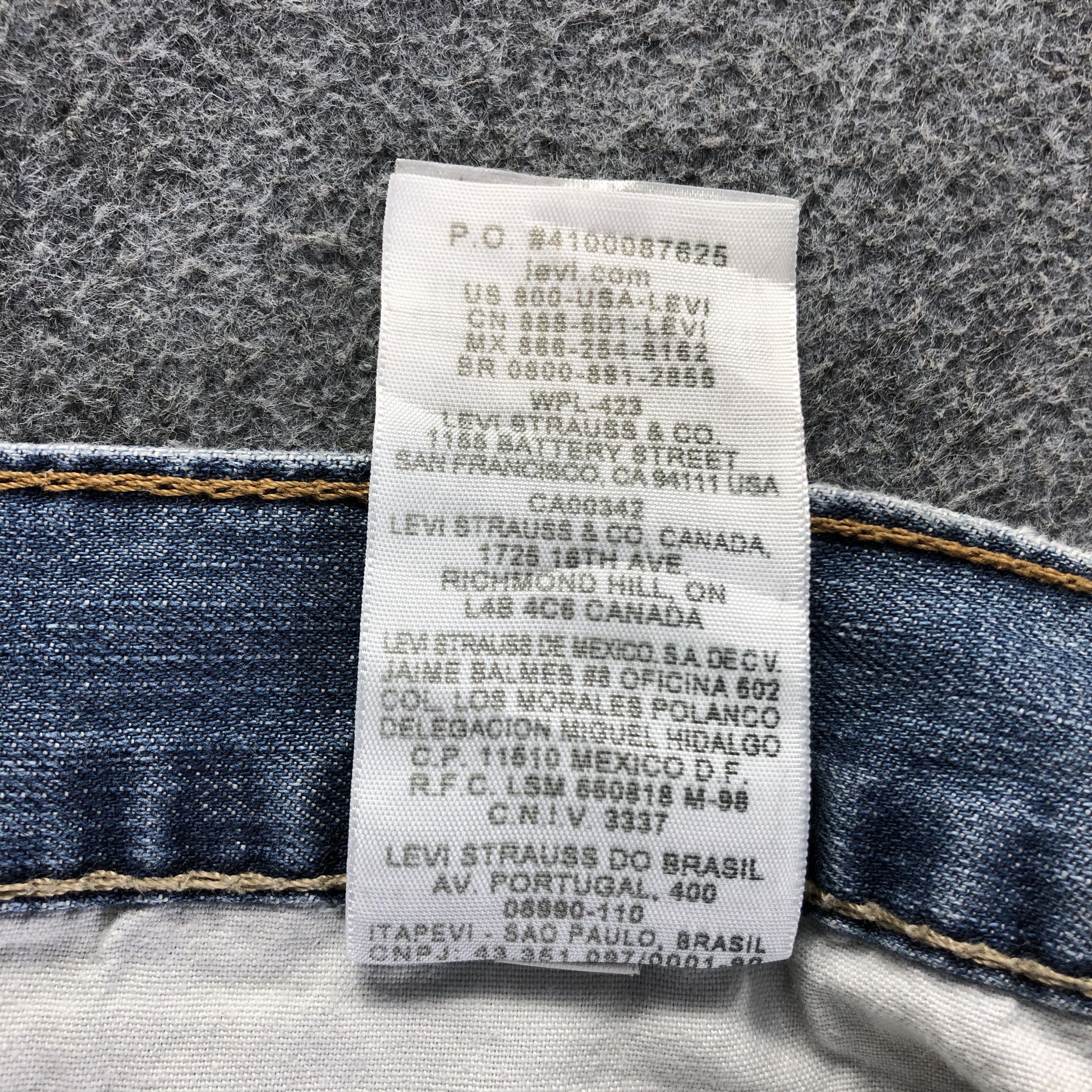 Levi's Vintage Blue Wash Levis 505 Jeans-J3134 Size US 38 / EU 54 - 12 Thumbnail