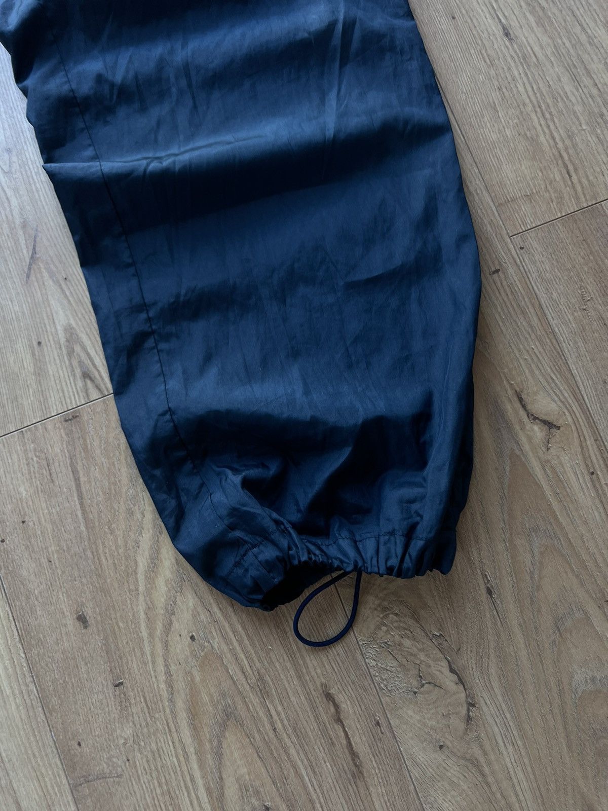 Nike 00’s NIKE BAGGY VINTAGE TRACK PANTS Y2K SWOOSH Size US 34 / EU 50 - 3 Thumbnail